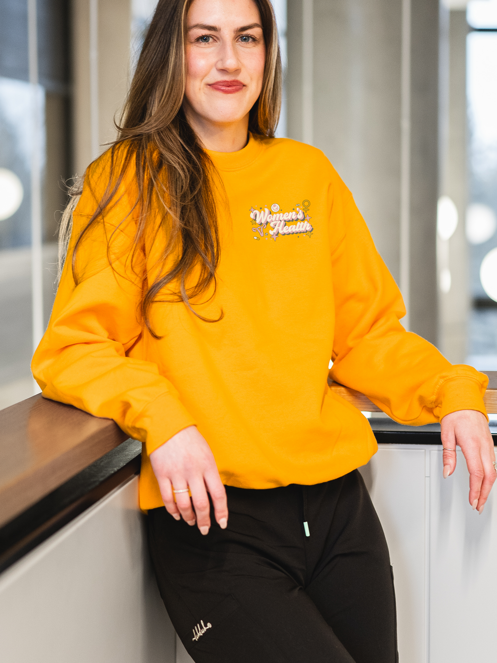 The Mama Coach - Non-Pocketed Crew Sweatshirt