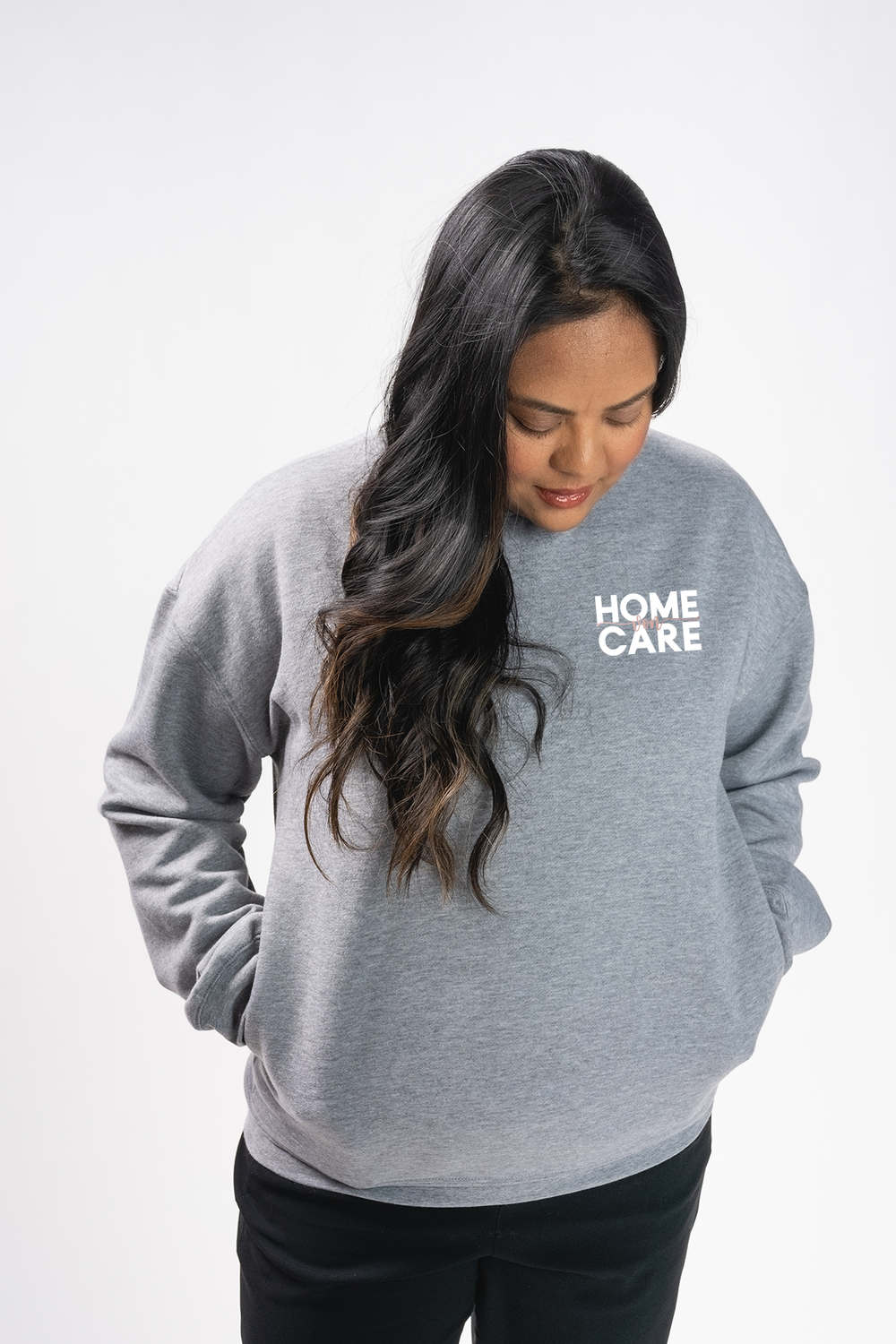 Von Home Care - ONA Local 7 - Pocketed Crew Sweatshirt