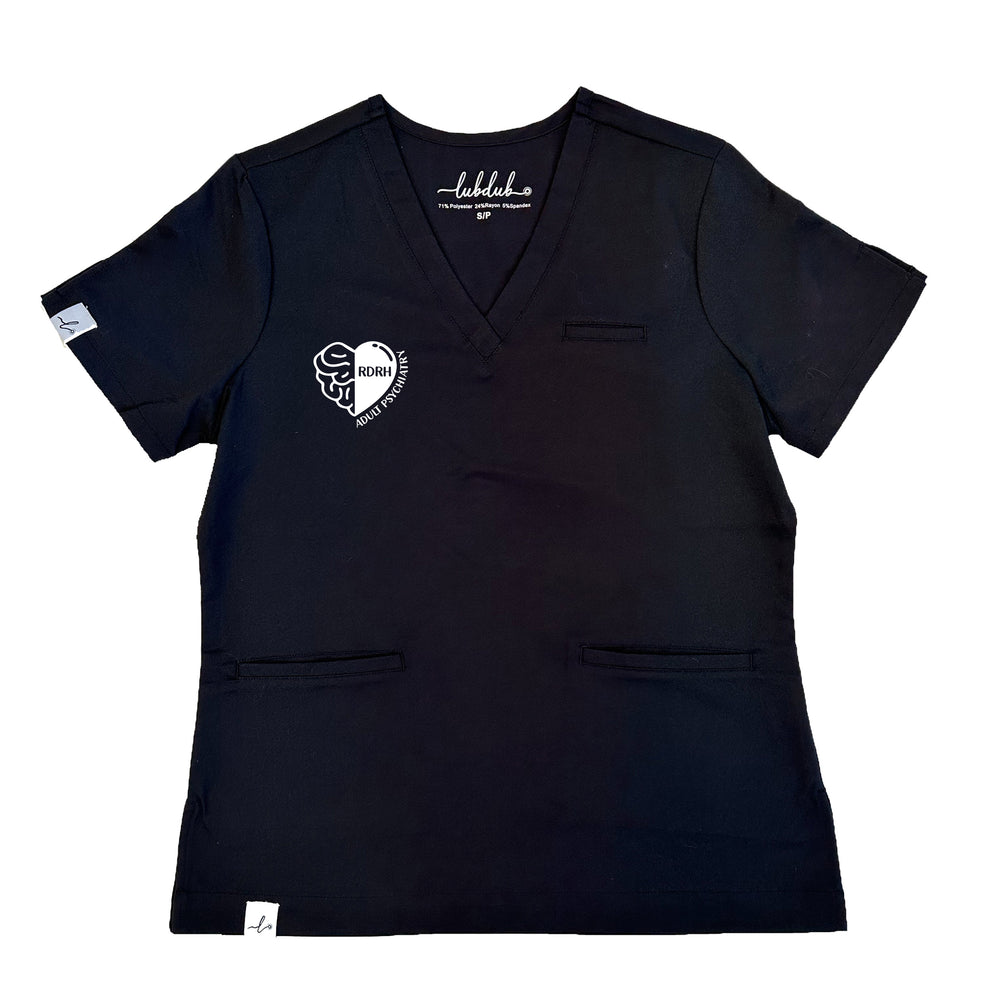 Red Deer Regional Hospital Unit 34/36 Mental Health and Addictions - Round 2 - Codi Scrub Top