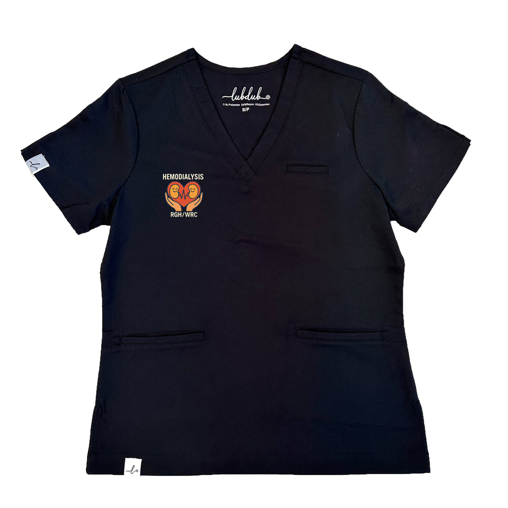 Regina General Hospital Hemodialysis Unit - Round 2 - Codi Scrub Top