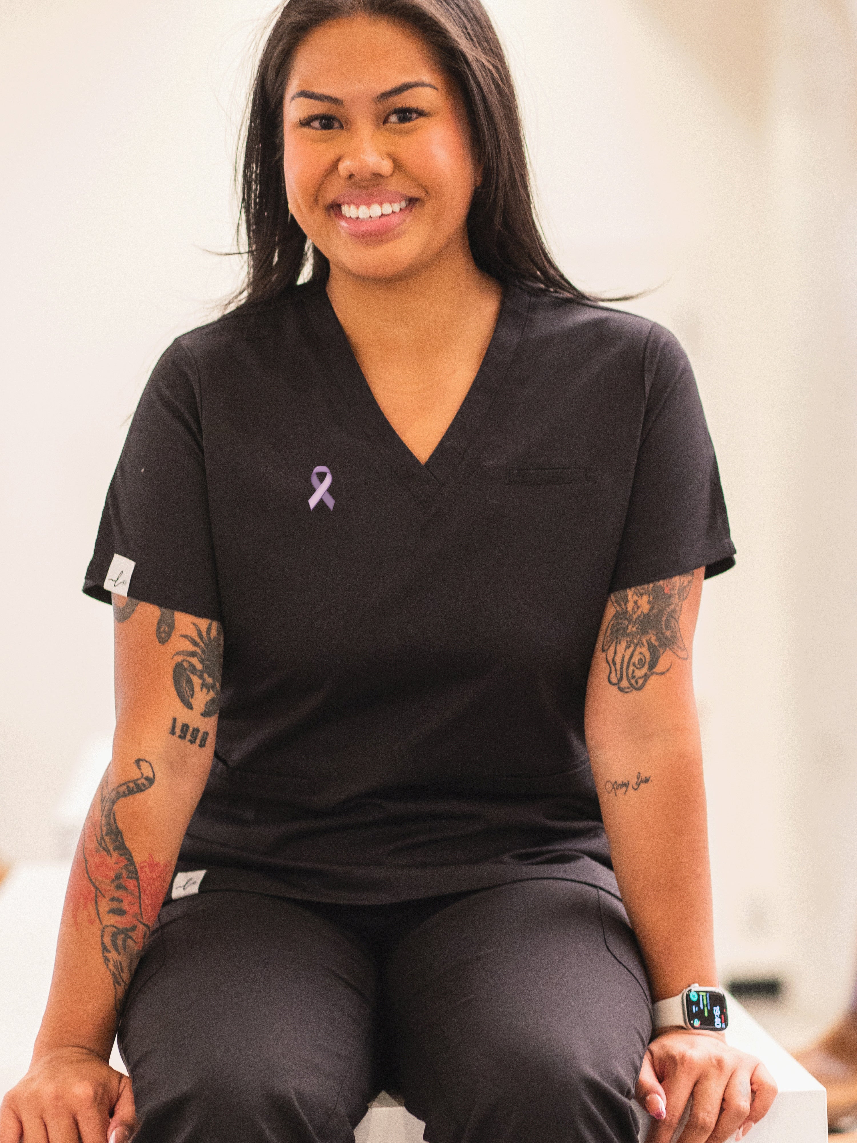 Emblem - Codi Scrub Top