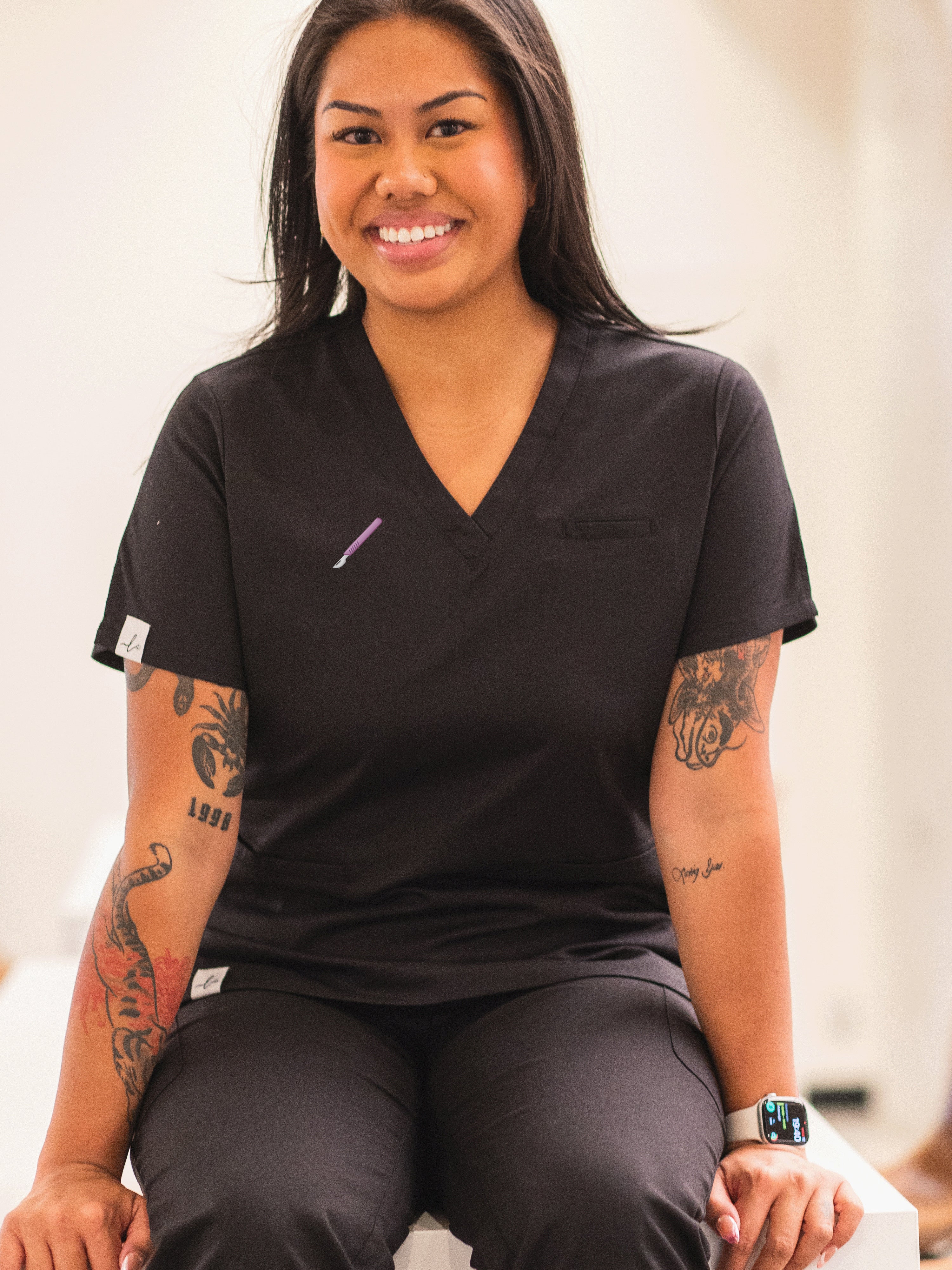 Emblem - Codi Scrub Top