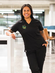 Botanical Anatomy - Codi Scrub Top