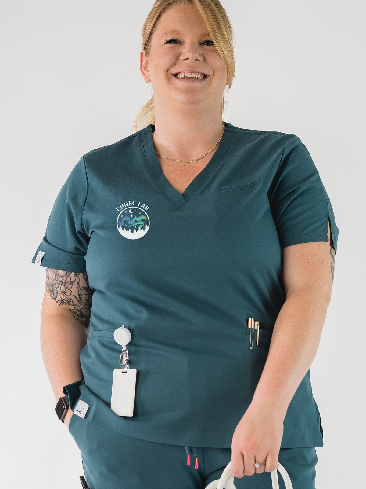 University Hospital of Northern British Columbia Laboratory - Round 7 - Codi Scrub Top