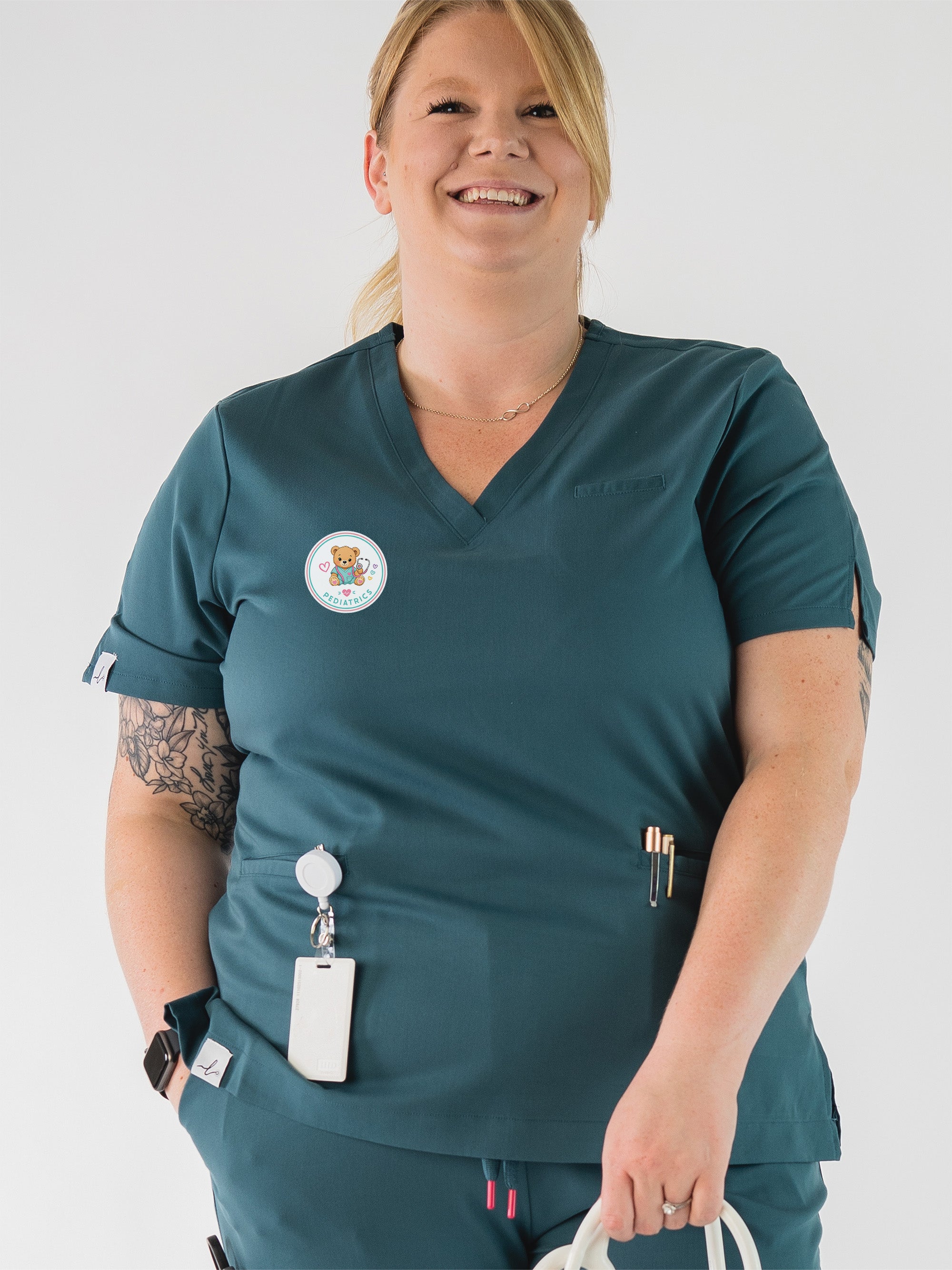 Stanton Hospital Yellowknife - Pediatrics - Codi Scrub Top