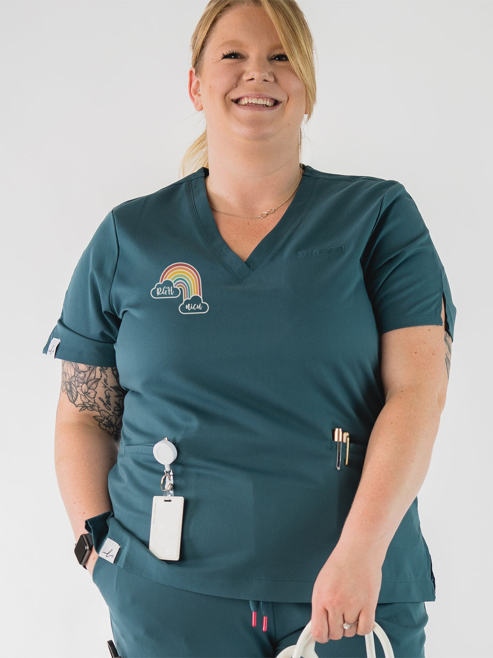 Regina General Hospital NICU - Round 2 - Clearance Codi Scrub Top