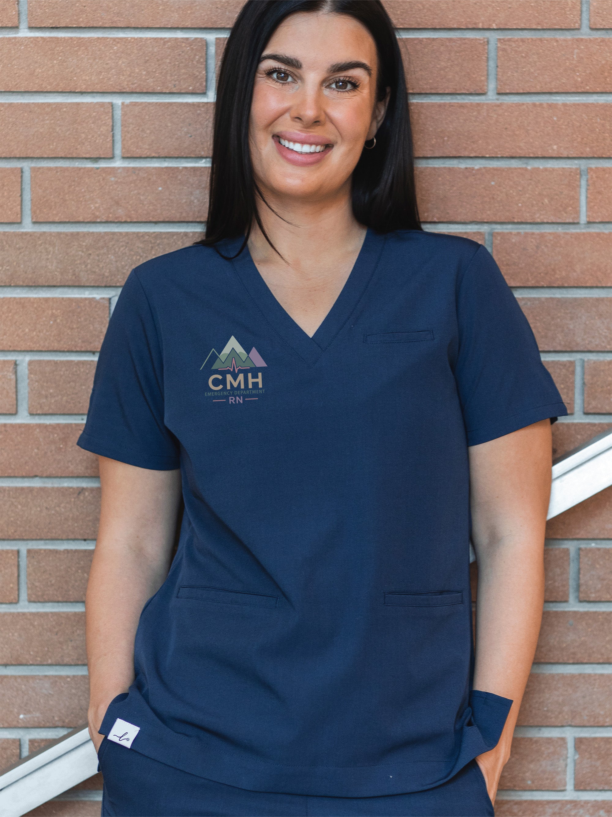 Cariboo Memorial Hospital Emergency Department - Round 2 - Codi Scrub Top