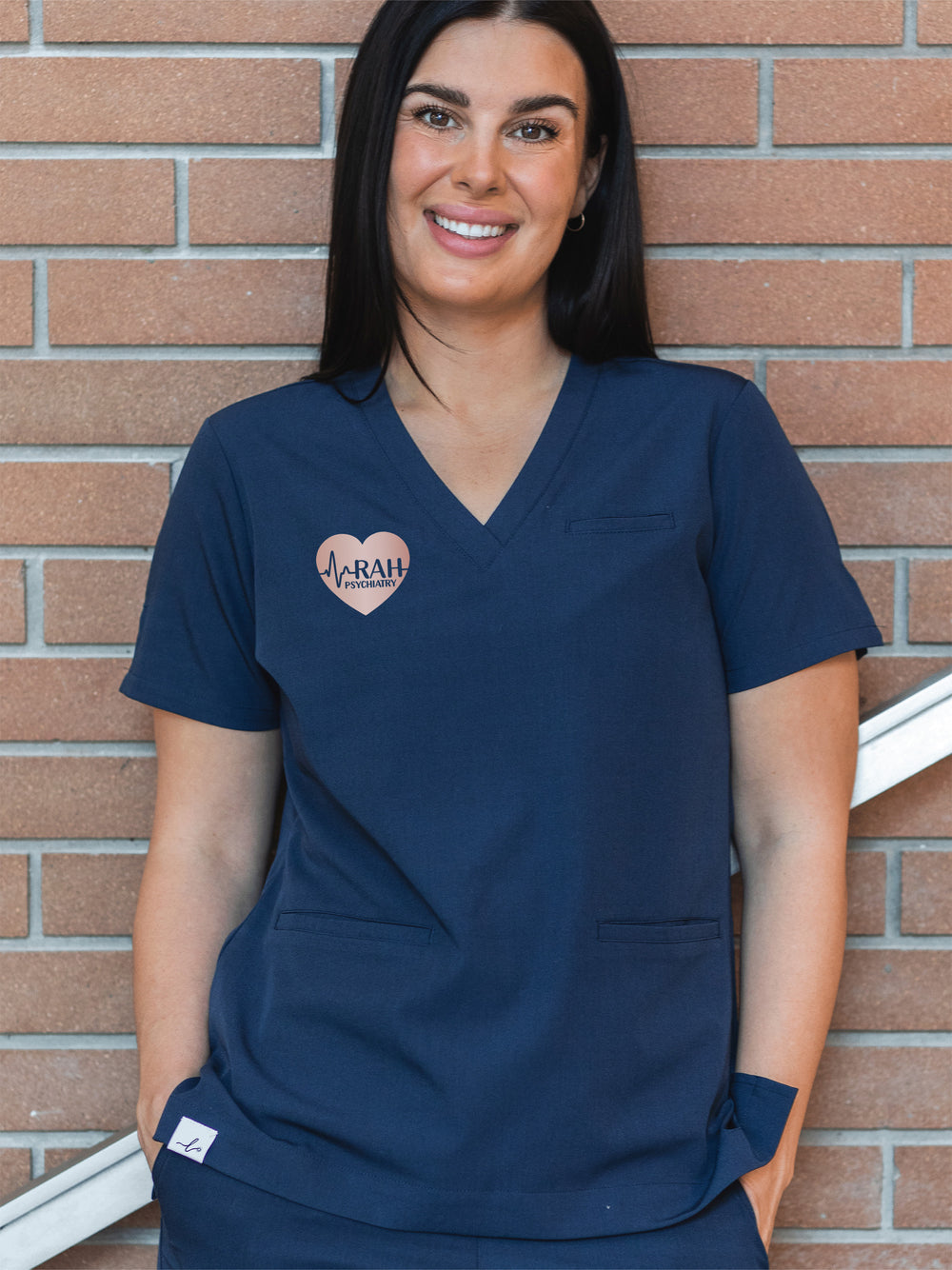 Royal Alexandra Hospital - Psychiatry - Codi Scrub Top