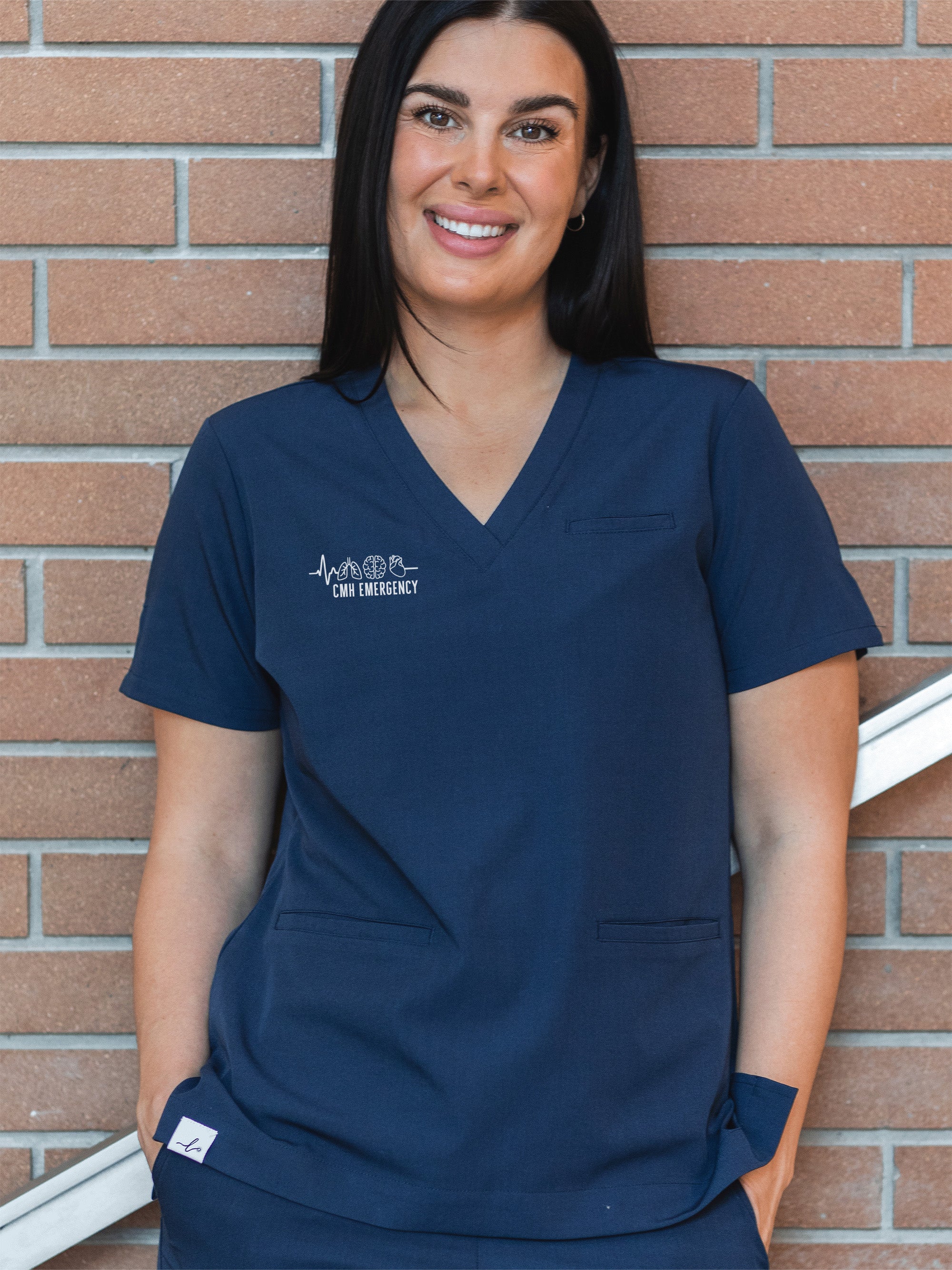 Cariboo Memorial Hospital Emergency Department - Round 2 - Codi Scrub Top