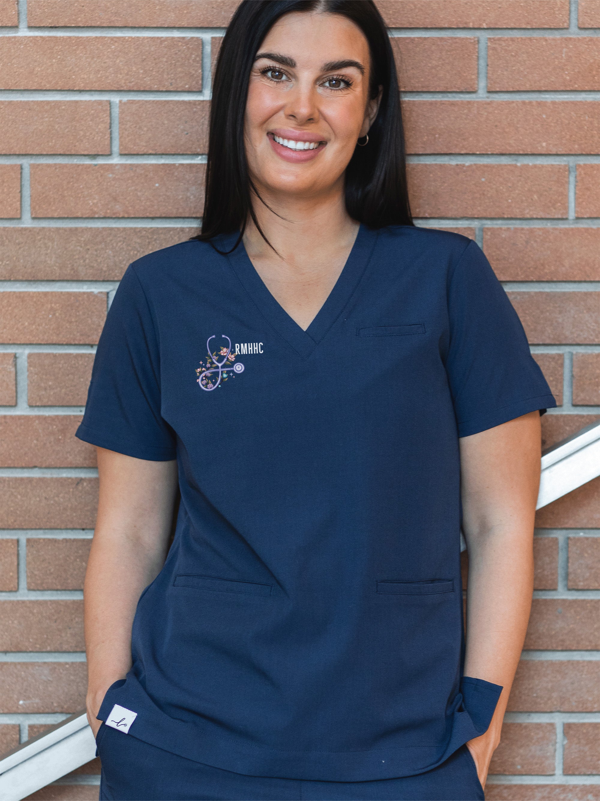 Rocky Mountain House Health Centre - Round 2 - Codi Scrub Top