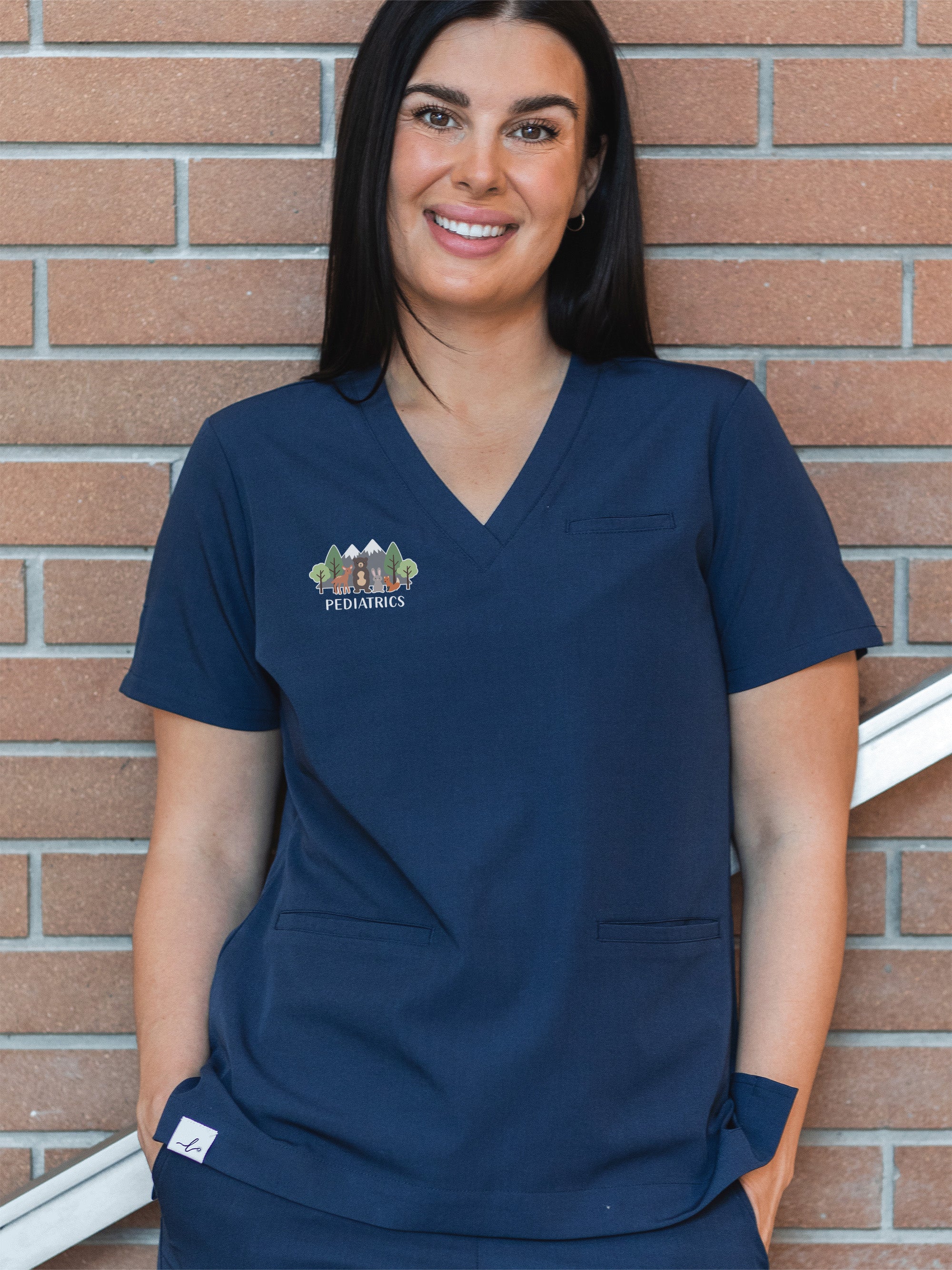 Stanton Hospital Yellowknife - Pediatrics - Codi Scrub Top