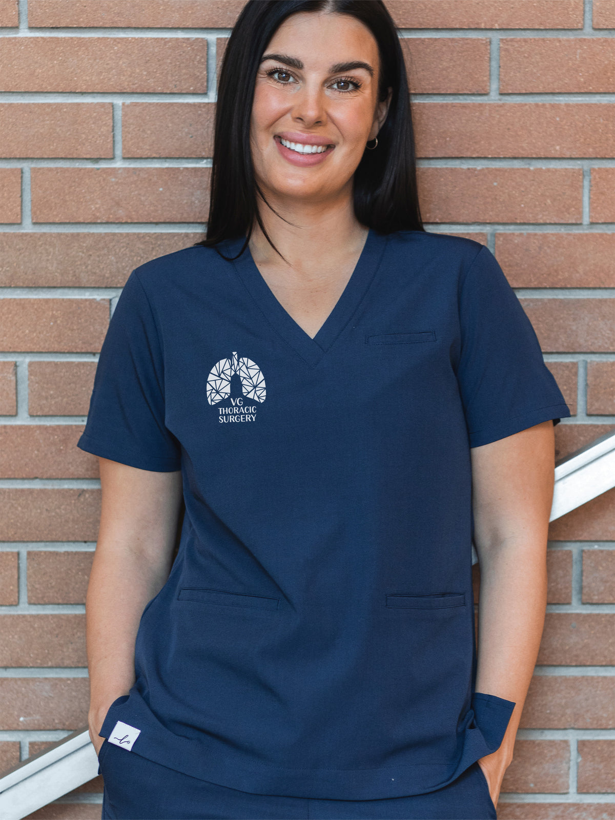 Victoria General Hospital 6B Thoracic Surgery - Codi Scrub Top