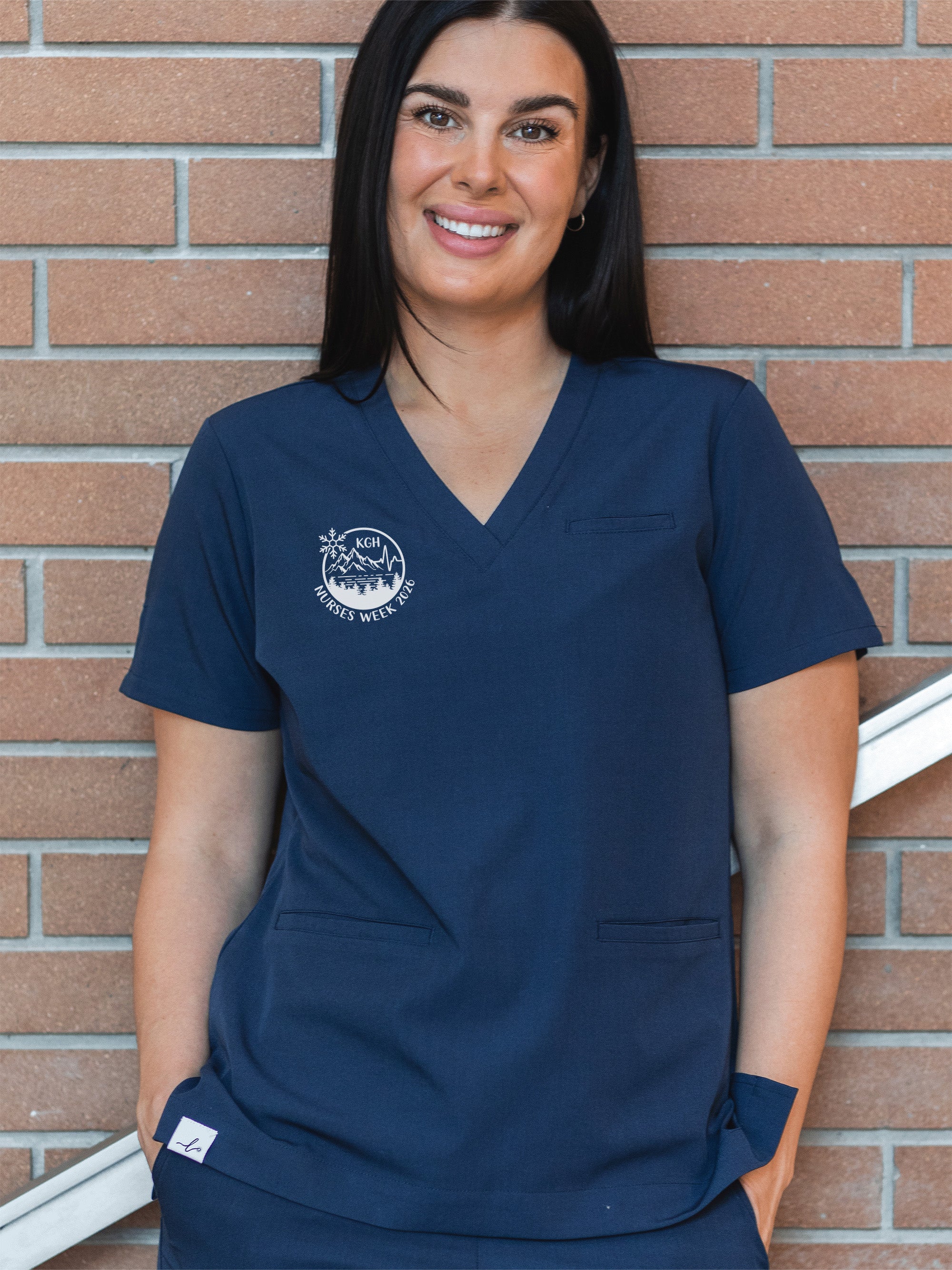 Kitimat General Hospital Acute Care & ER - Round 2 - Codi Scrub Top