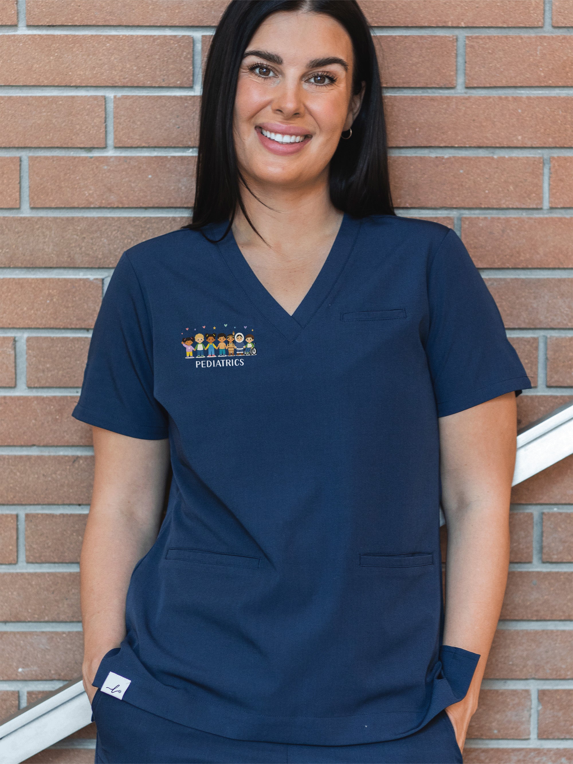 Stanton Hospital Yellowknife - Pediatrics - Codi Scrub Top