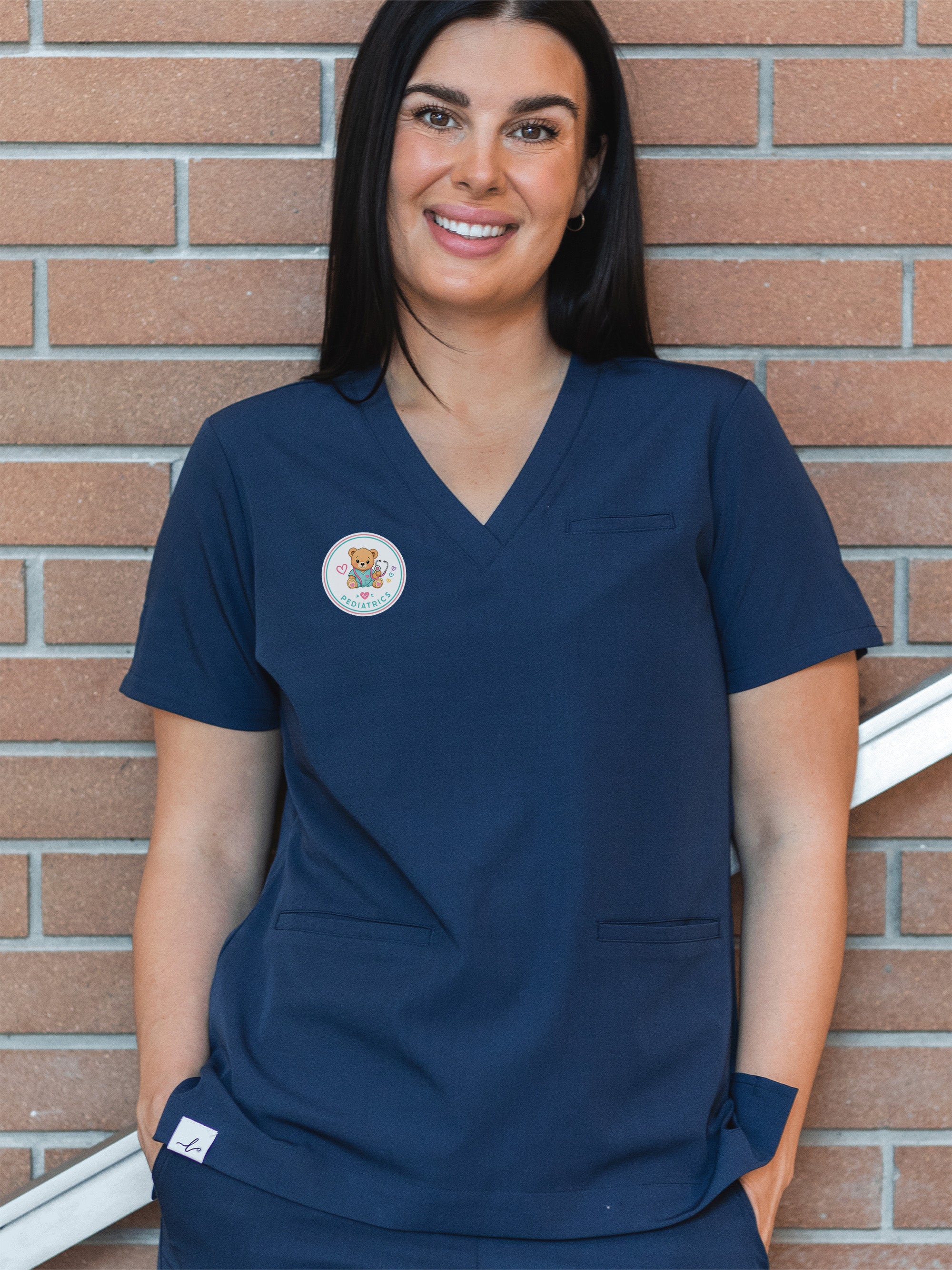 Stanton Hospital Yellowknife - Pediatrics - Codi Scrub Top