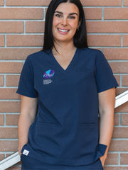 Canadian Federation of Nurses - Codi Scrub Top - Lubdub Apparel