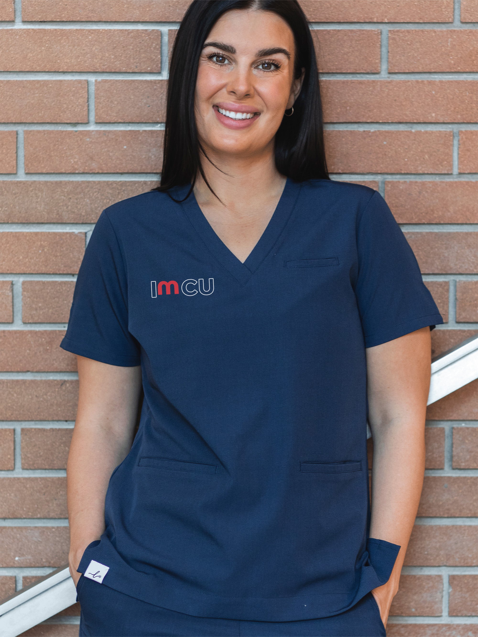 QEII Health Sciences Centre 3IMCU - Codi Scrub Top
