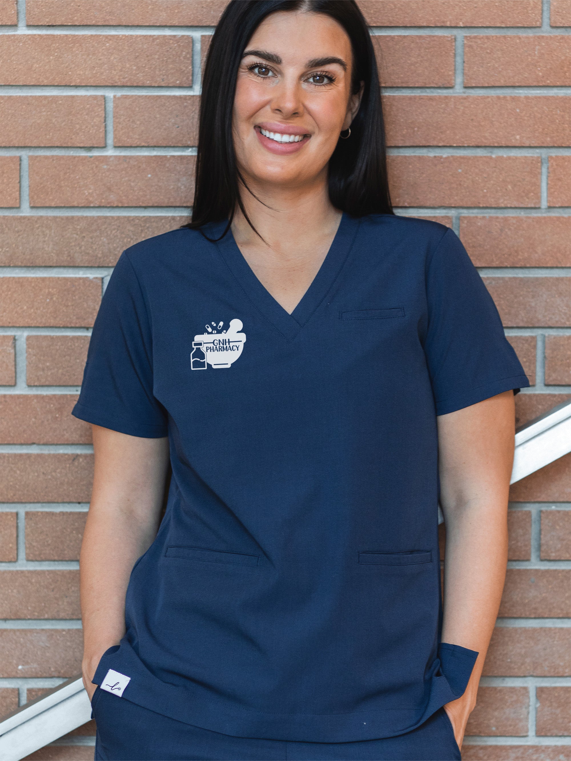 Grey Nuns Community Hospital Pharmacy - Round 3 - Codi Scrub Top