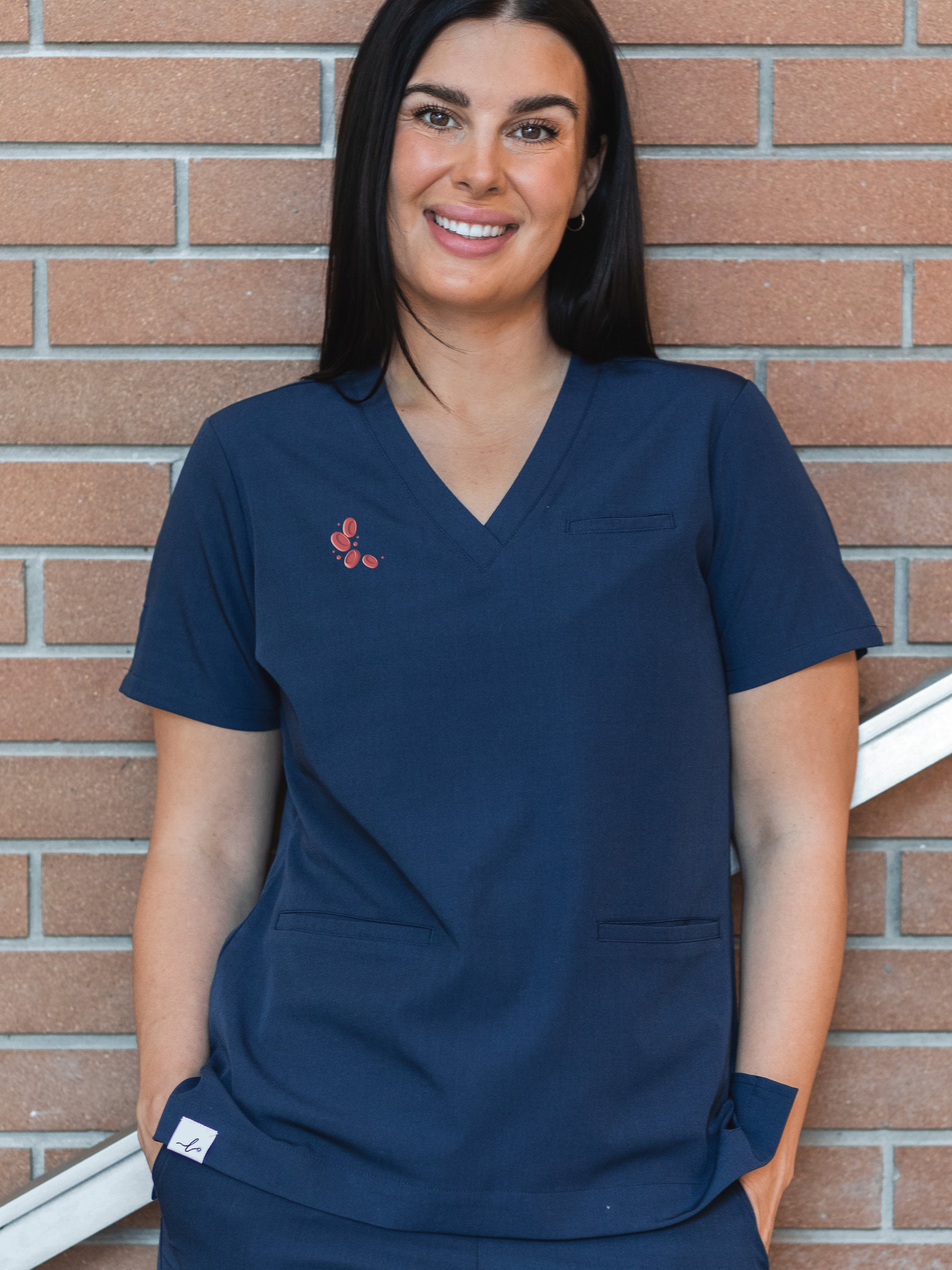 Emblem - Codi Scrub Top