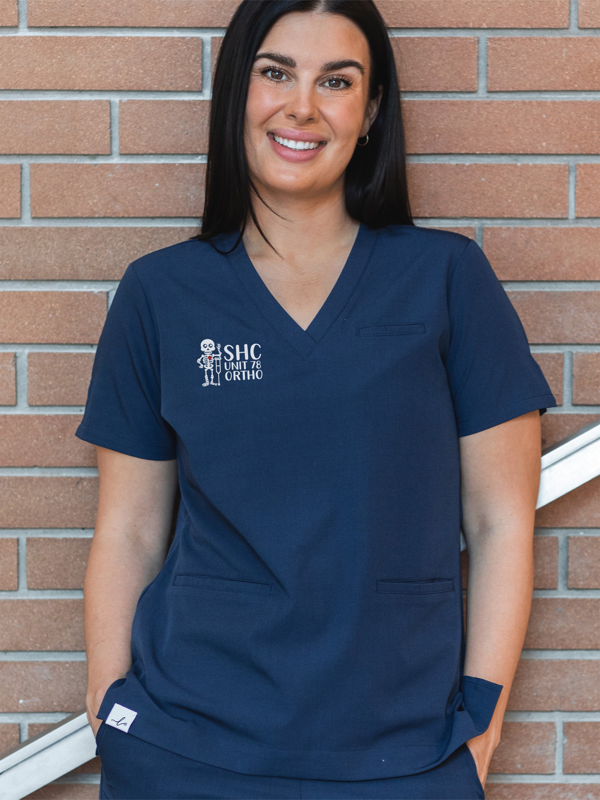 South Health Campus Unit 78 Orthopaedic Surgery - Round 4 - Codi Scrub Top