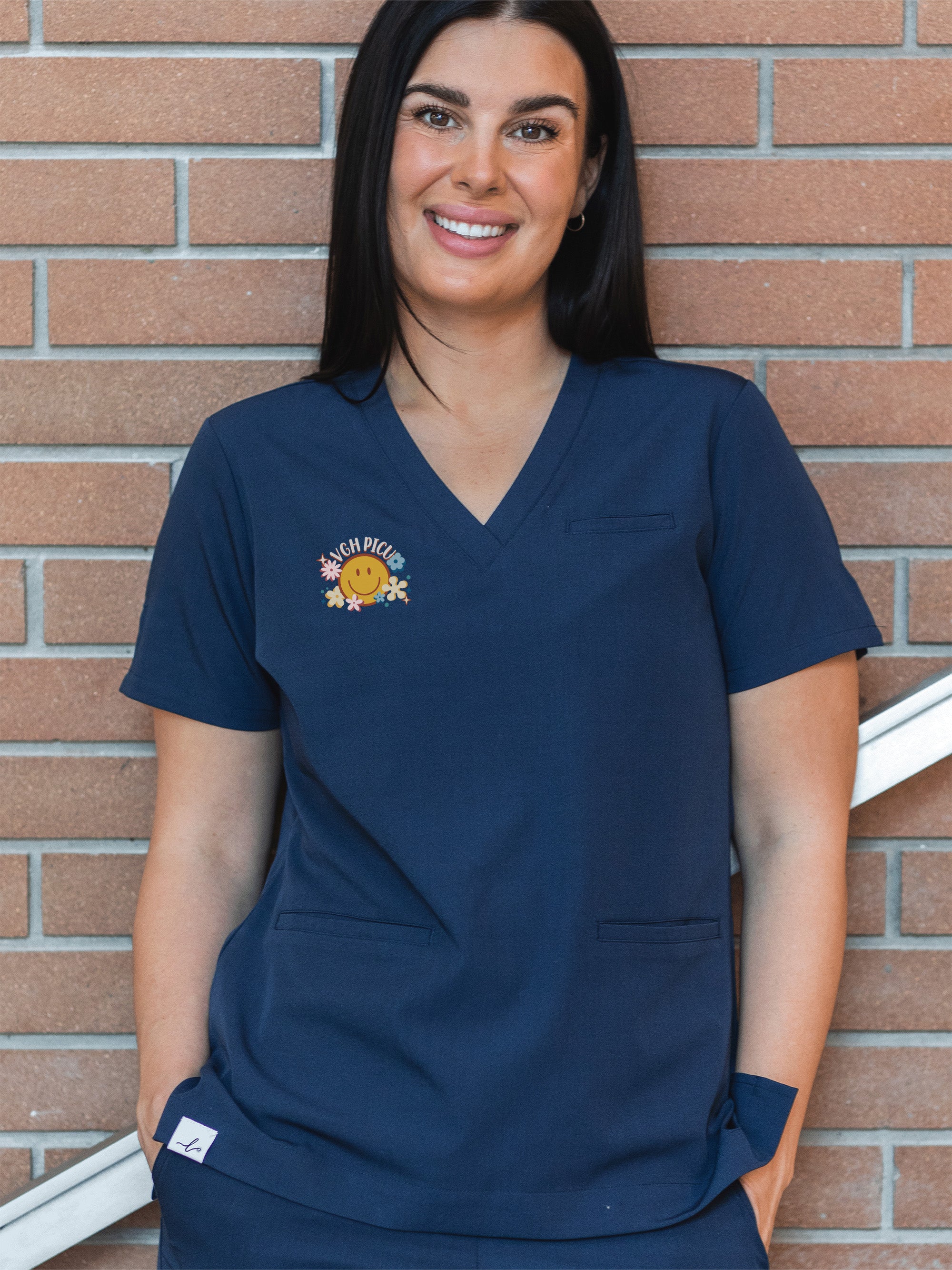 Victoria General Hospital PICU - Round 3 - Codi Scrub Top