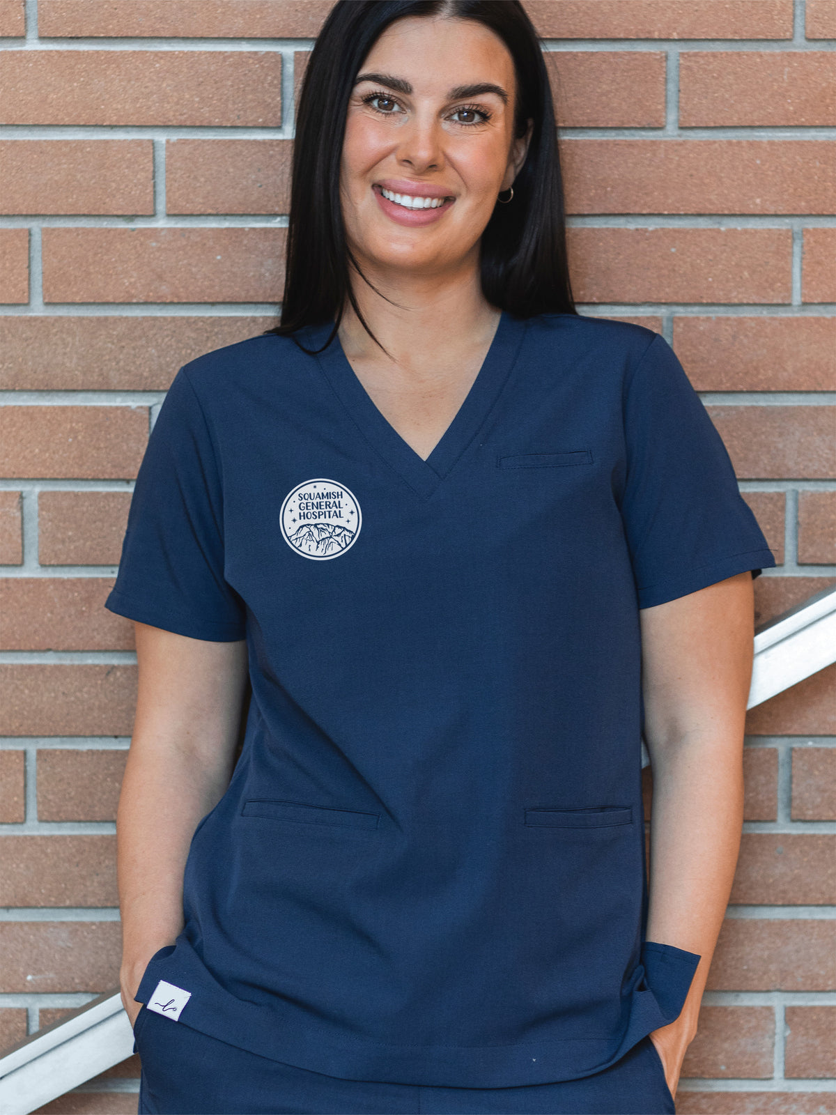 Squamish General Hospital - Codi Scrub Top