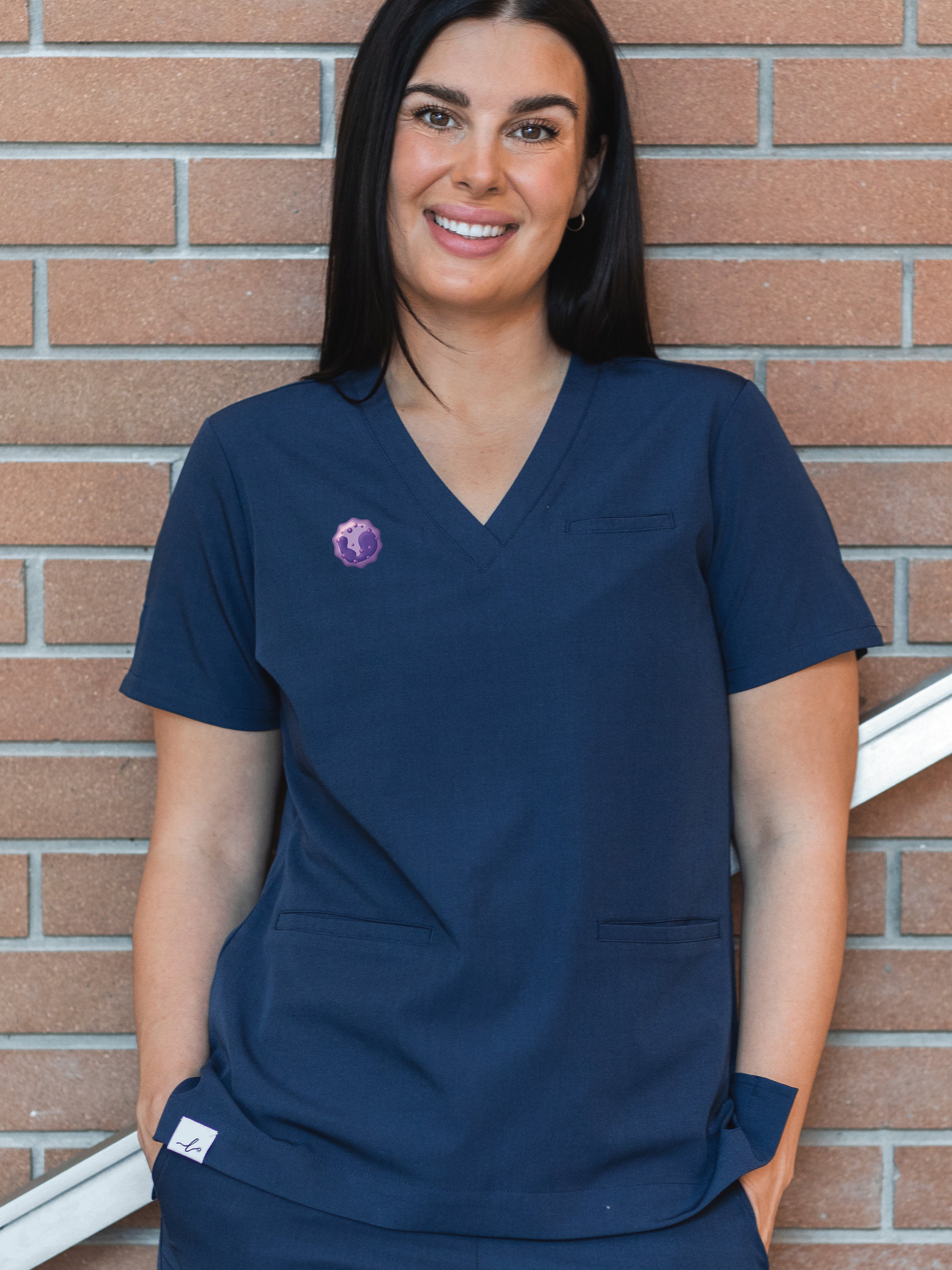 Emblem - Codi Scrub Top