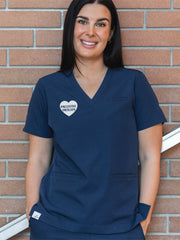 Arthur J.E. Child Cancer Centre - Unit 95/125 - Palliative Oncology - Codi Scrub Top