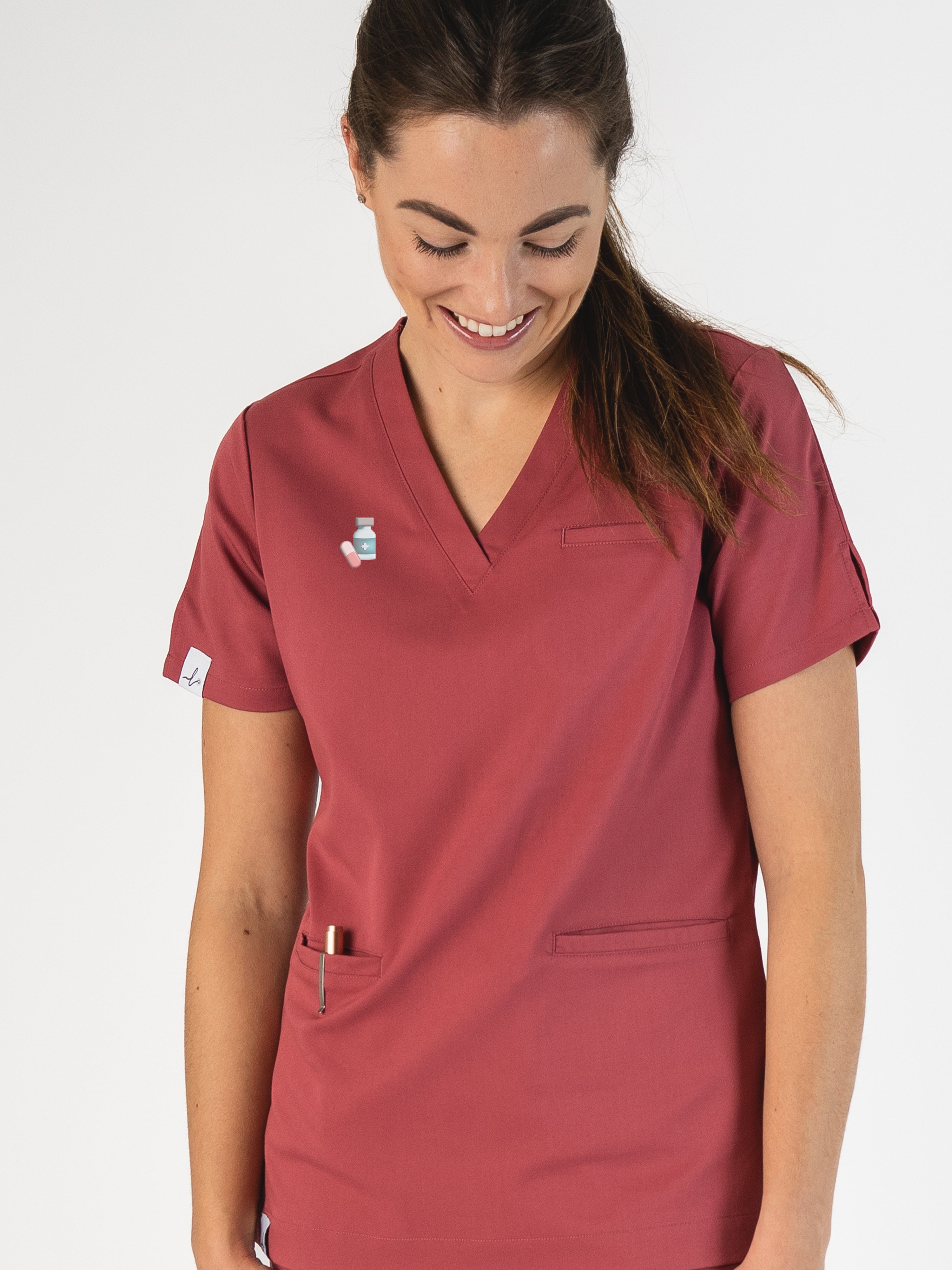 Emblem - Codi Scrub Top