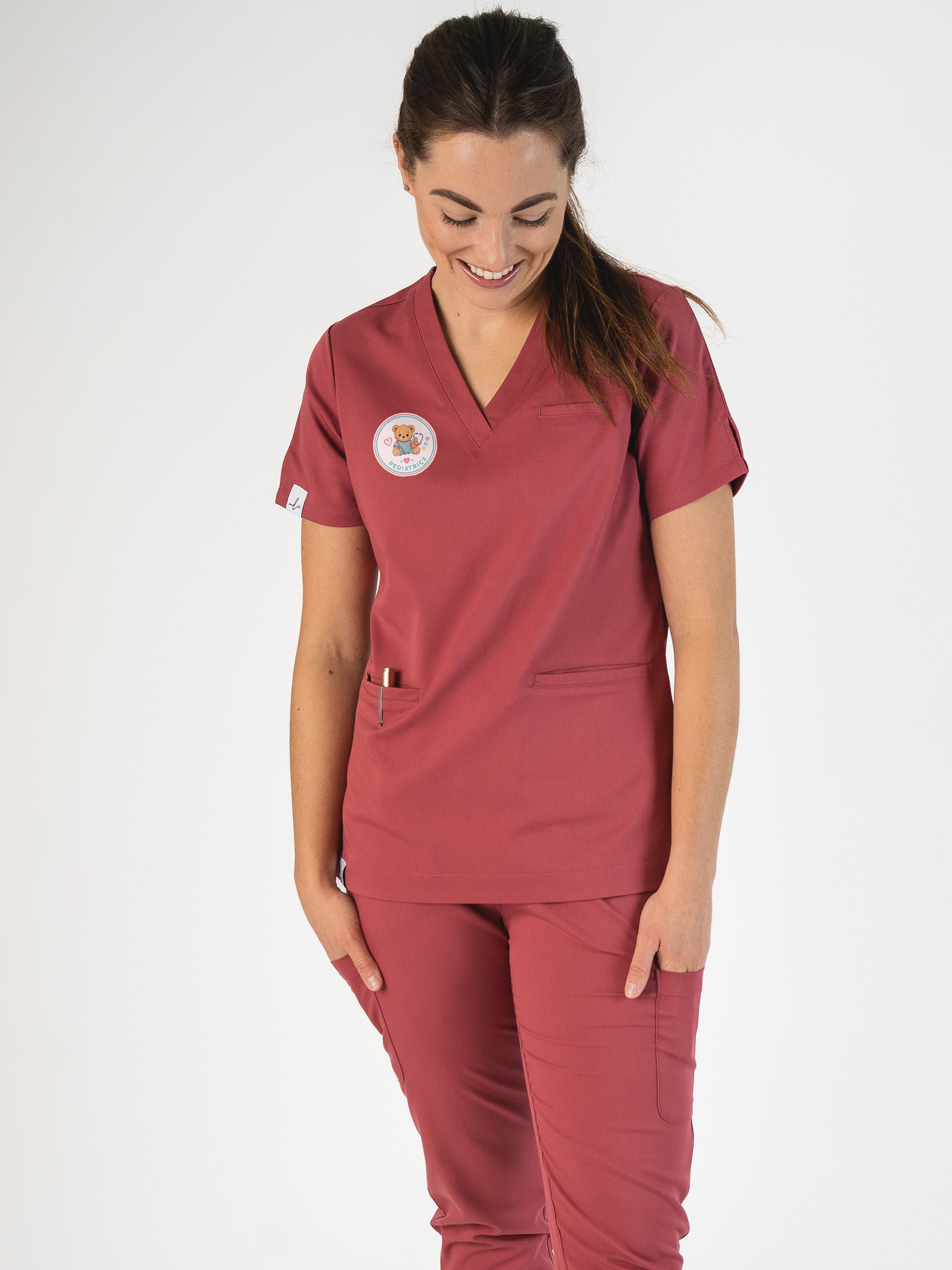 Stanton Hospital Yellowknife - Pediatrics - Codi Scrub Top