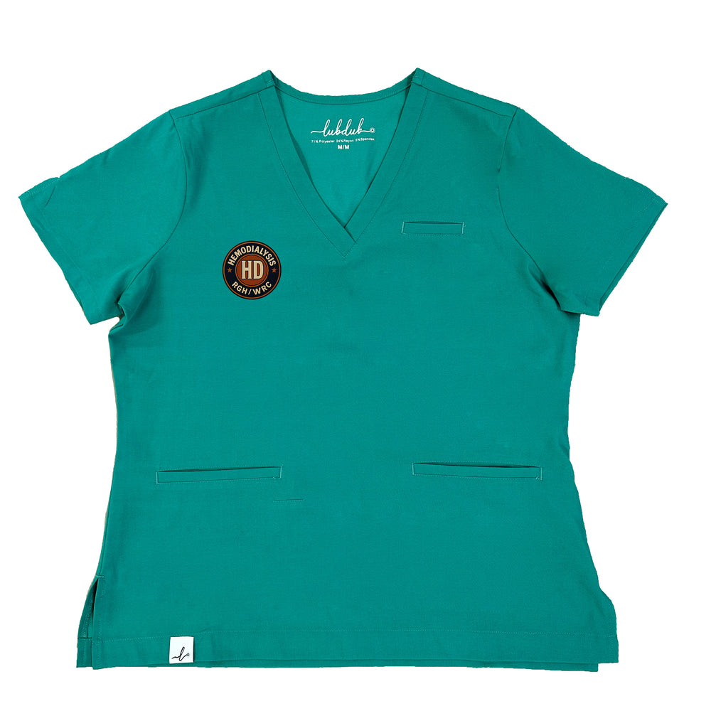 Regina General Hospital Hemodialysis Unit - Round 2 - Codi Scrub Top