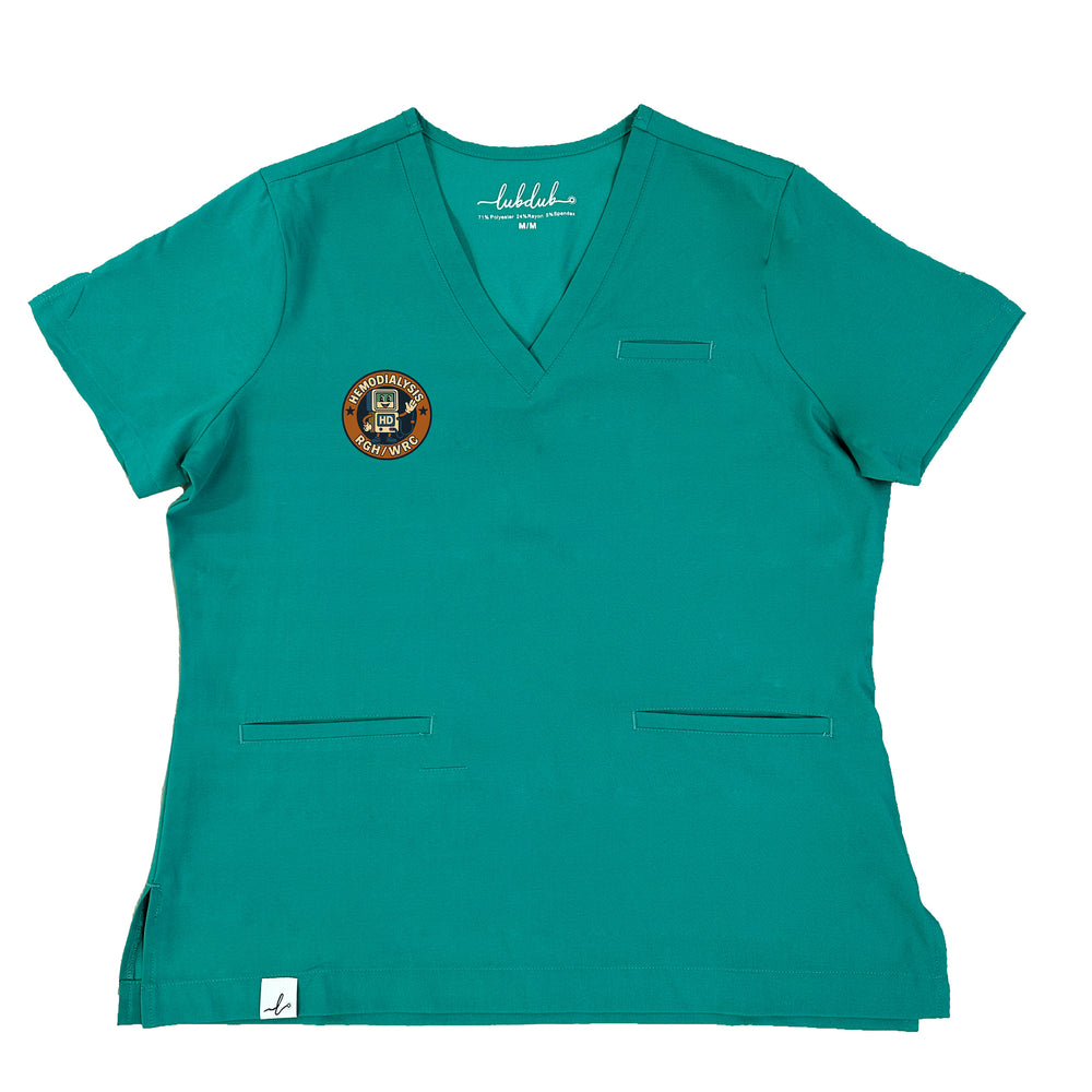 Regina General Hospital Hemodialysis Unit - Round 2 - Codi Scrub Top