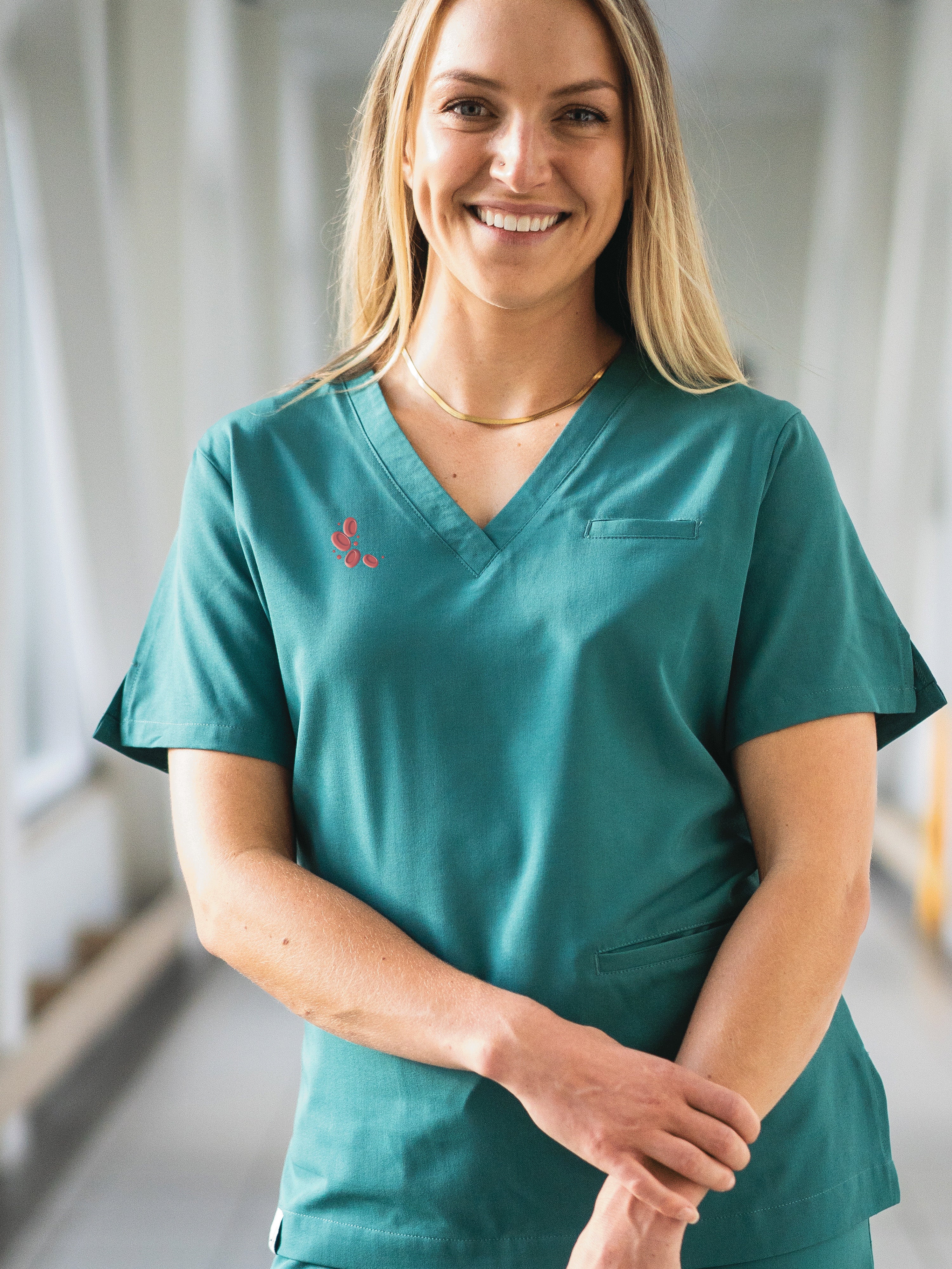 Emblem - Codi Scrub Top