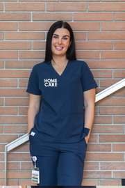 Von Home Care - ONA Local 7 - Codi Scrub Top - Lubdub Apparel