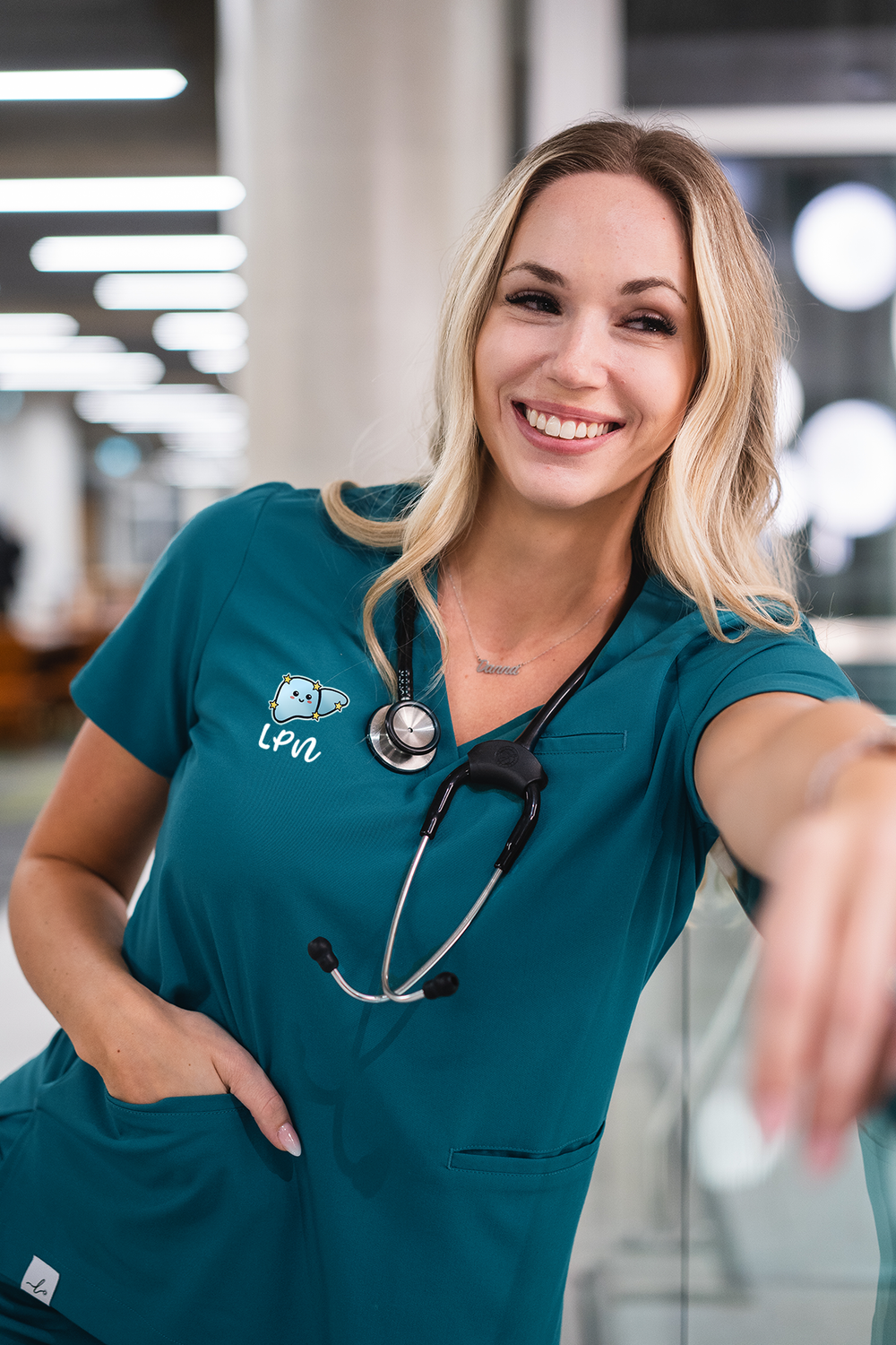 Kawaii - Codi Scrub Top