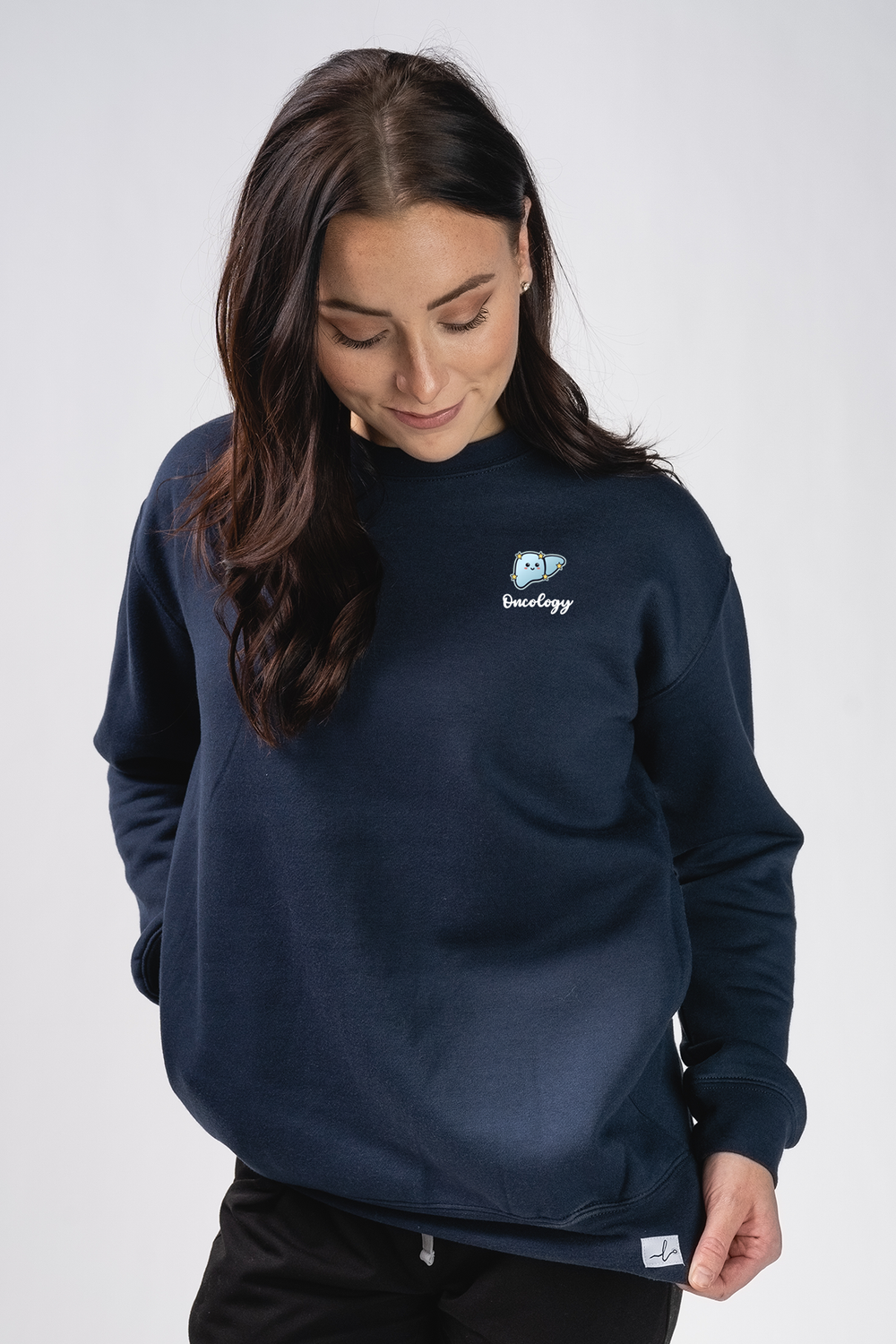 Kawaii - Pocketed Crew Sweatshirt