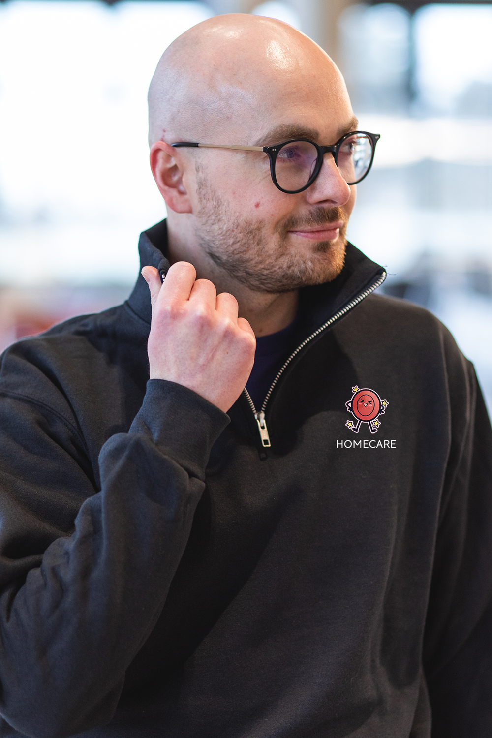 Kawaii - Elevate 1/4 Zip Sweater