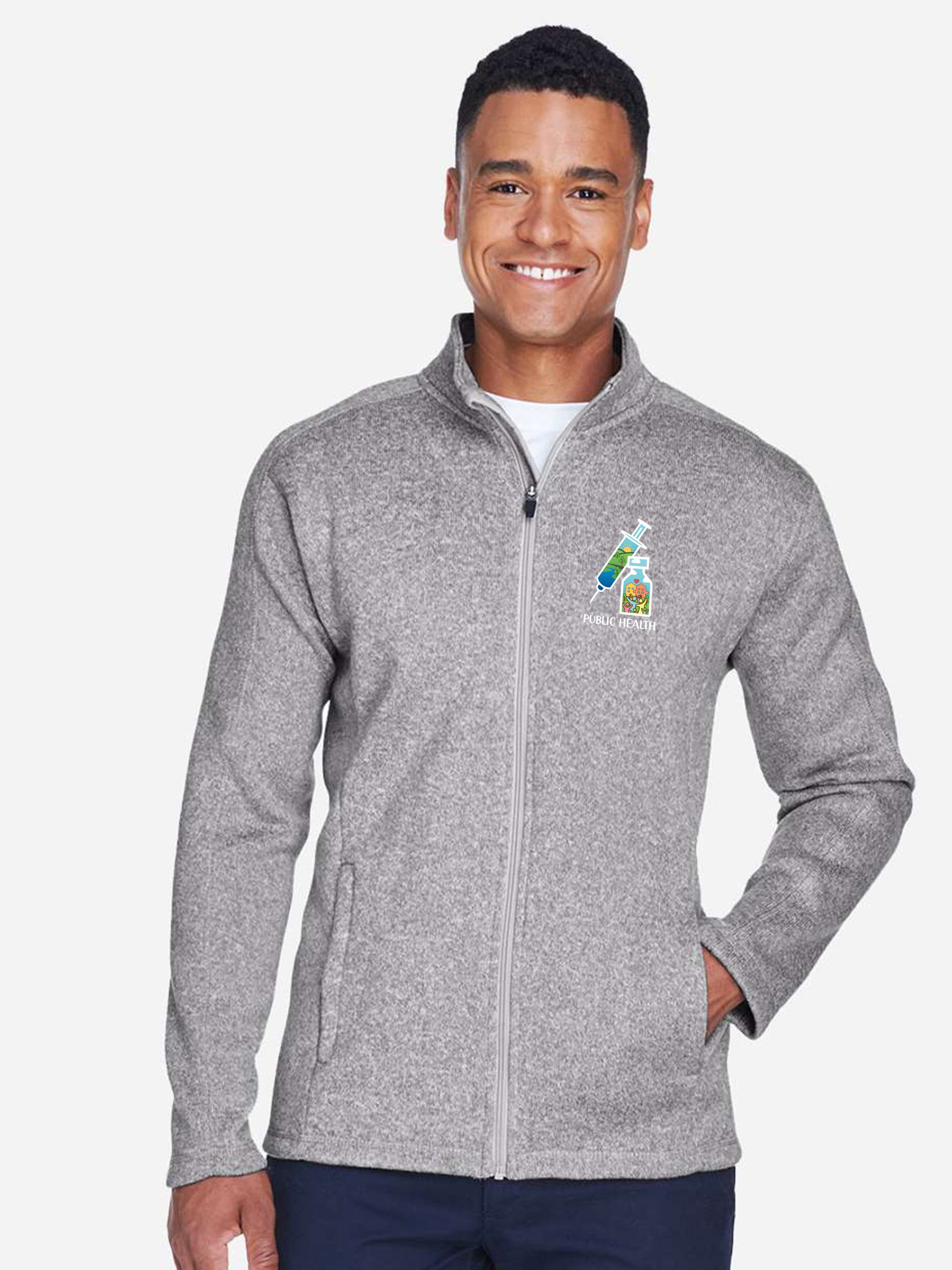 Shaganappi Public Health - DreamKnit Warm up Jacket - Men's