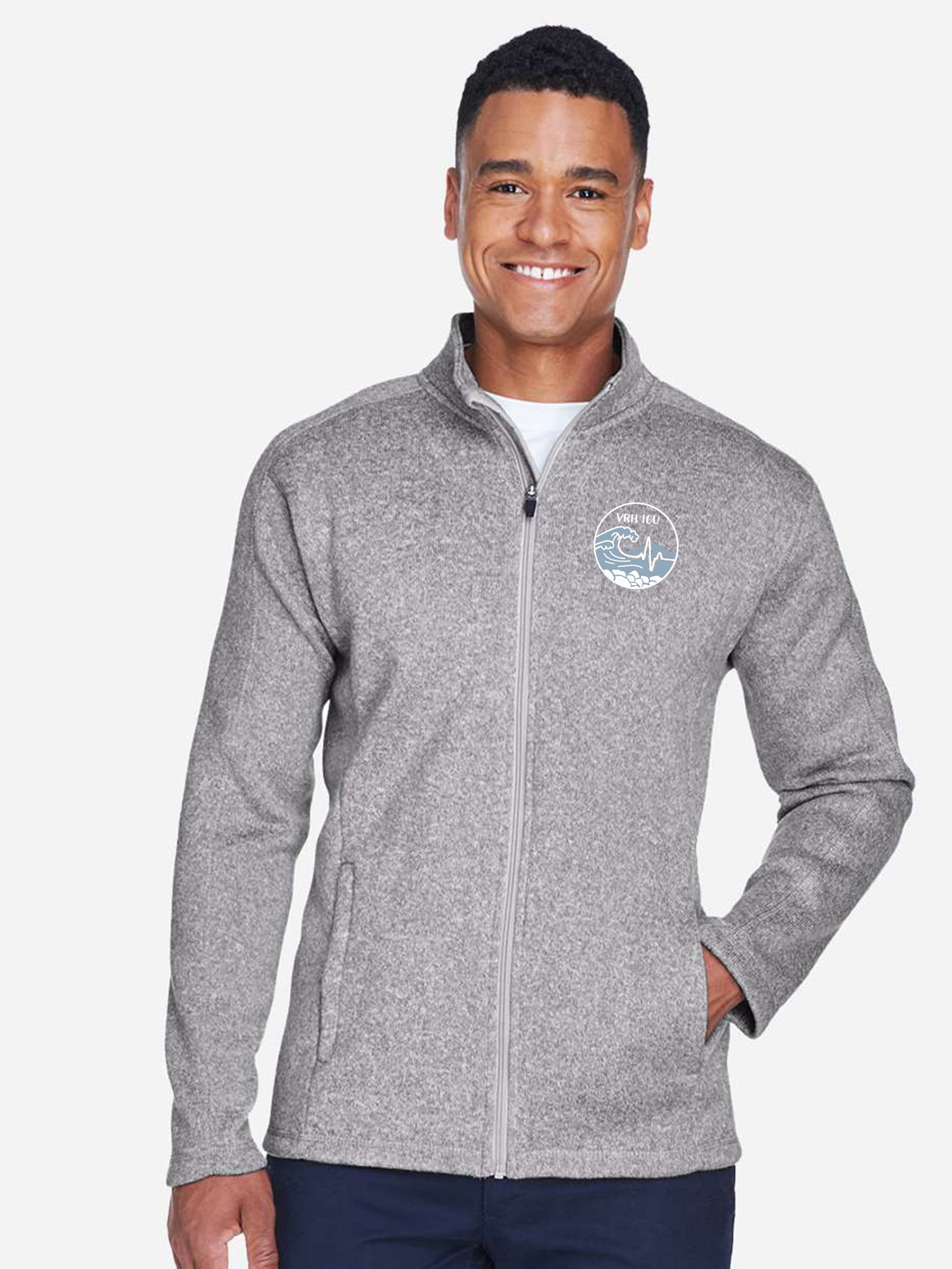 Valley Regional Hospital ICU - Round 2 - DreamKnit Warm up Jacket - Men's