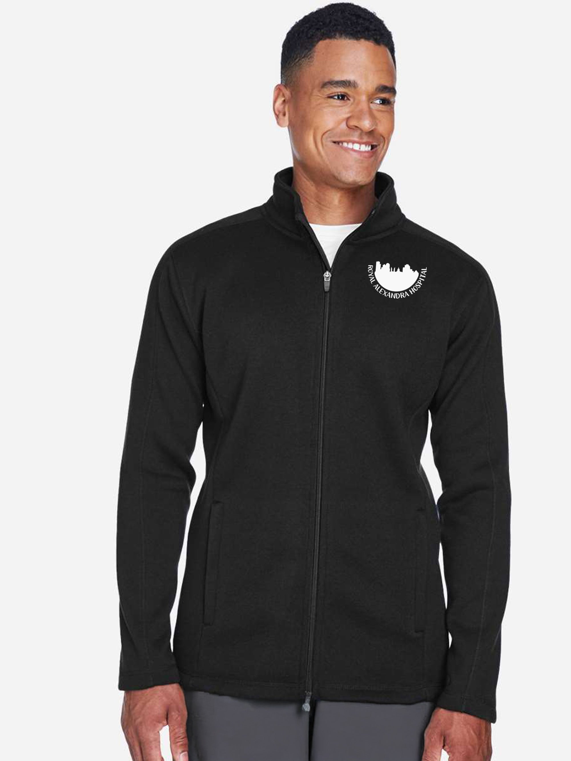 Royal Alexandra Hospital 6 East Pulmonary - DreamKnit Warm up Jacket - Men's