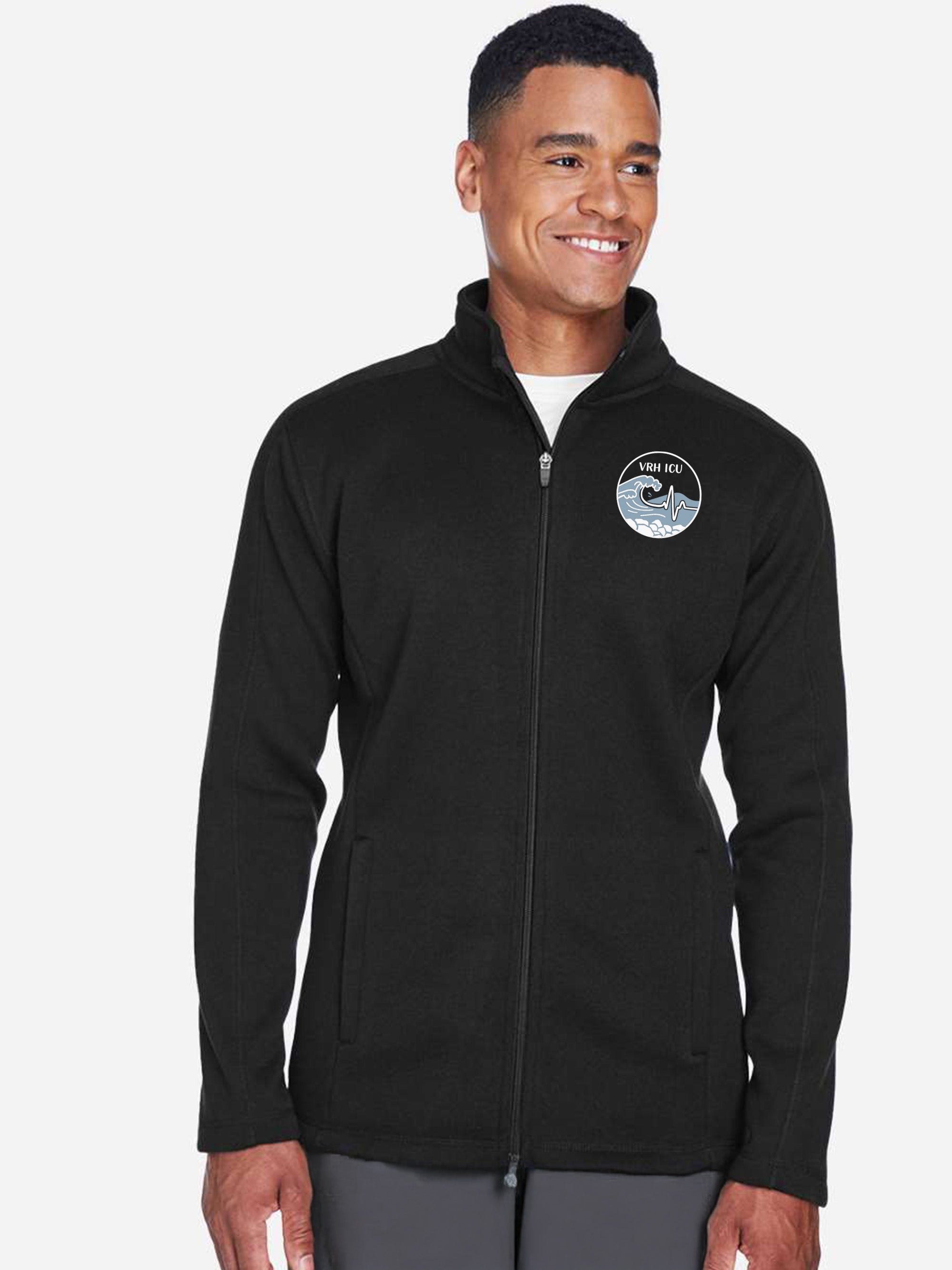 Valley Regional Hospital ICU - Round 2 - DreamKnit Warm up Jacket - Men's