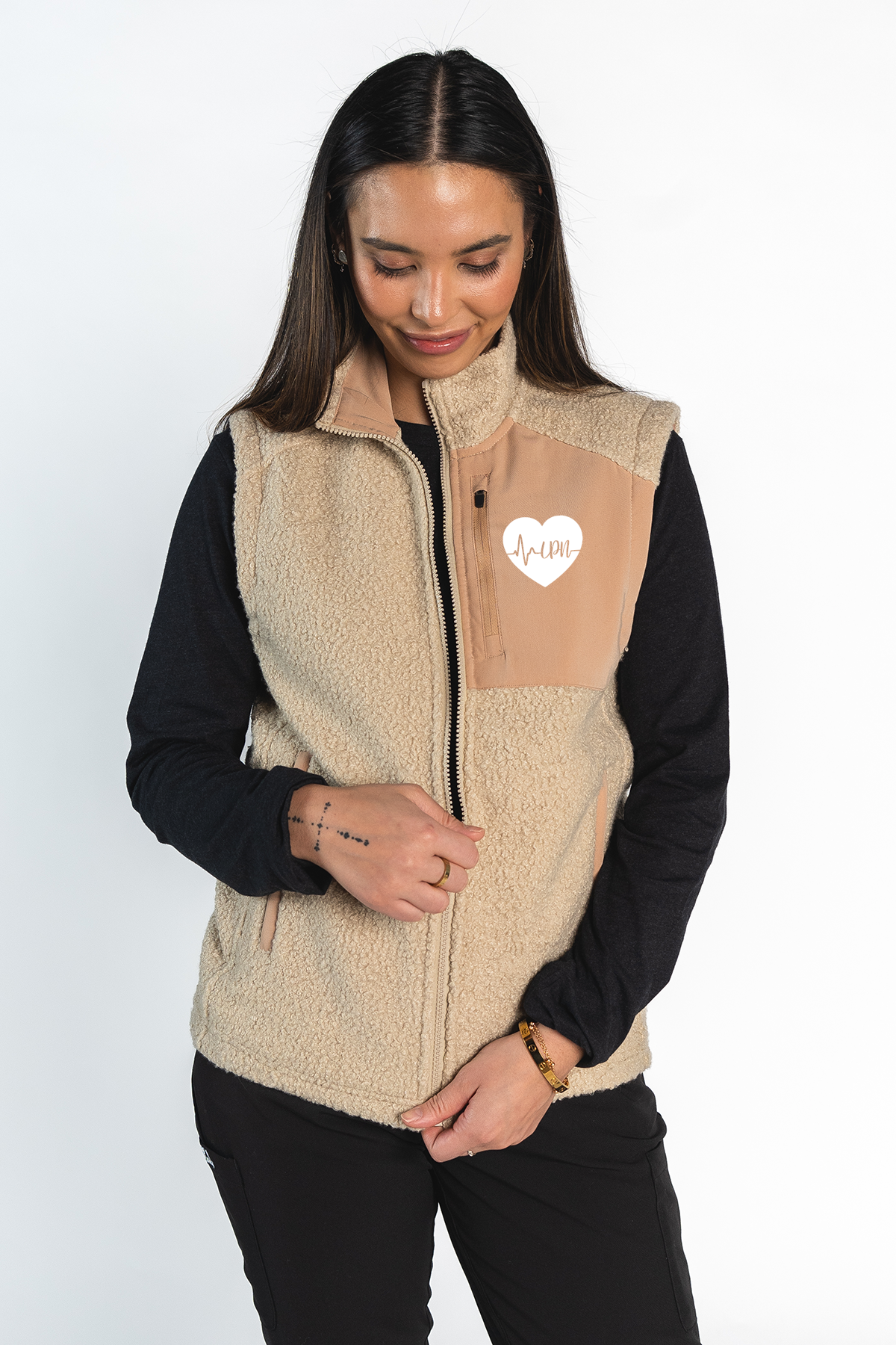 ECG  - Code Cozy Vest - Lubdub Apparel