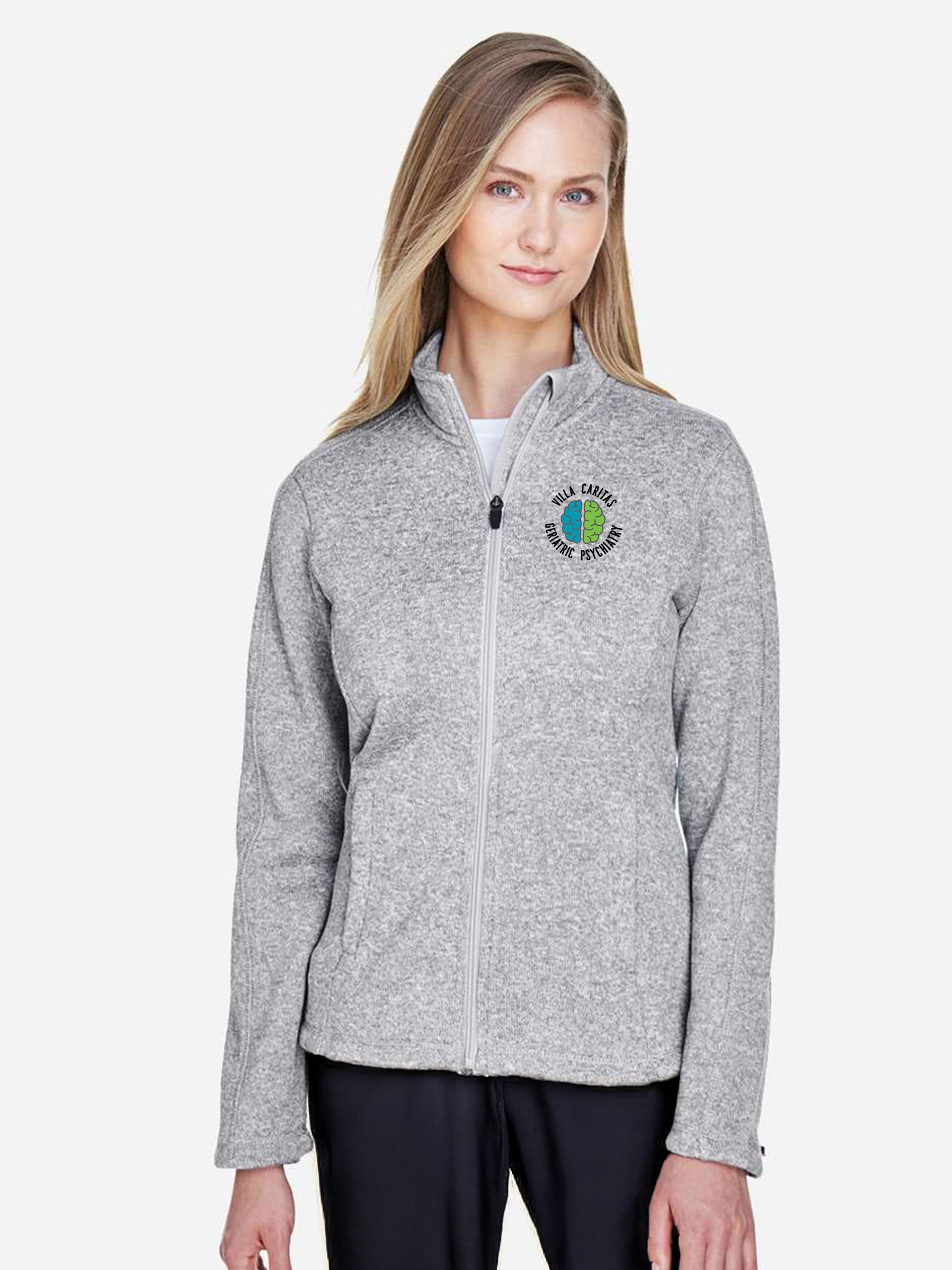Villa Caritas Hospital - Geriatric Psychiatry - Round 2 -DreamKnit Warm up Jacket - Women's