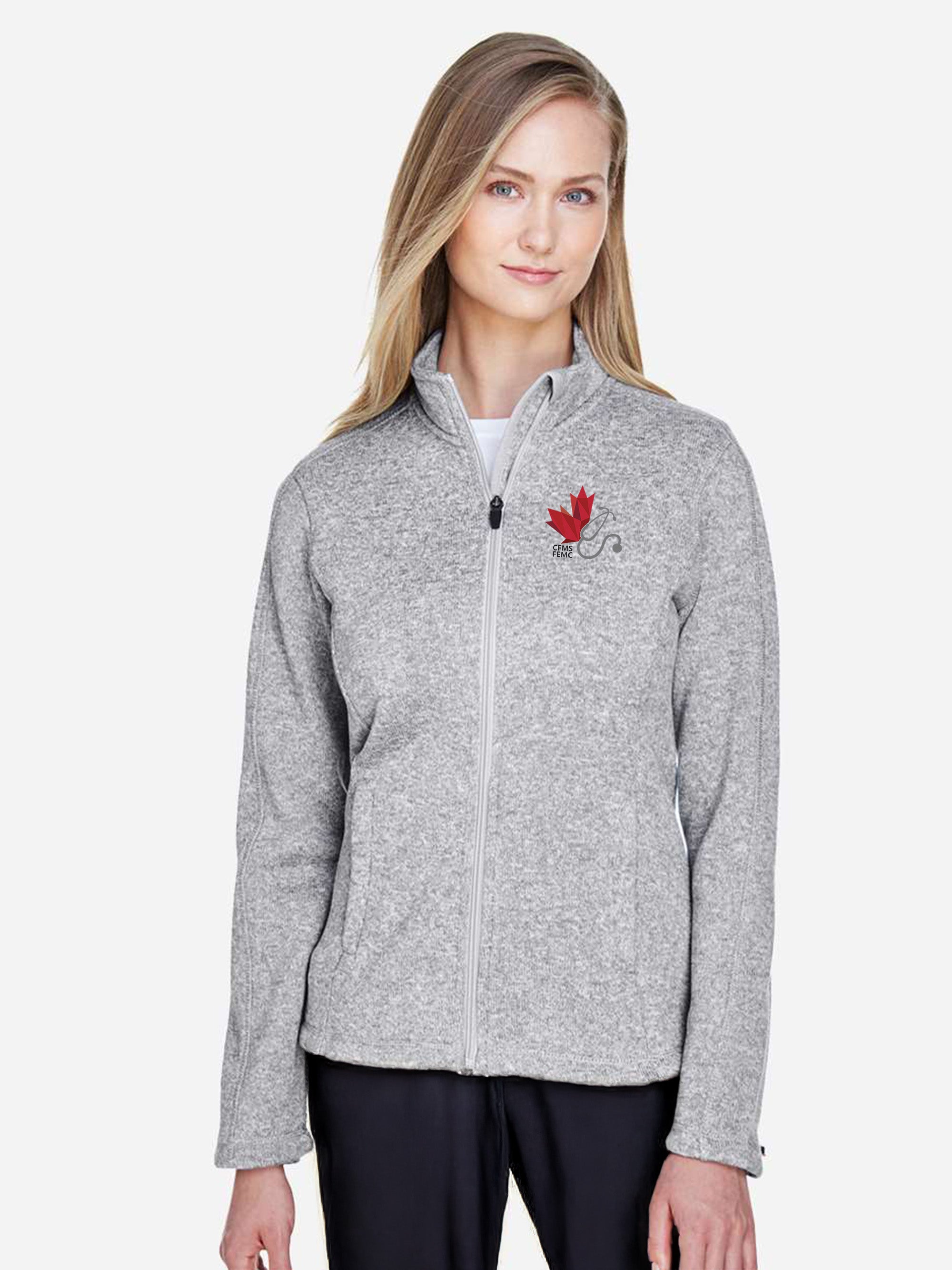 Canadian Federation of Medical Students - DreamKnit Warm up Jacket - Women's