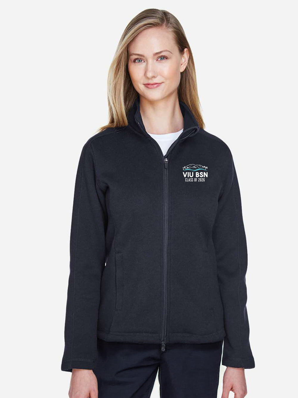 Vancouver Island University BSN Class of 2026 - DreamKnit Warm up Jacket - Women's