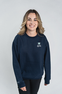 Emblem - Pocketed Crew Sweatshirt