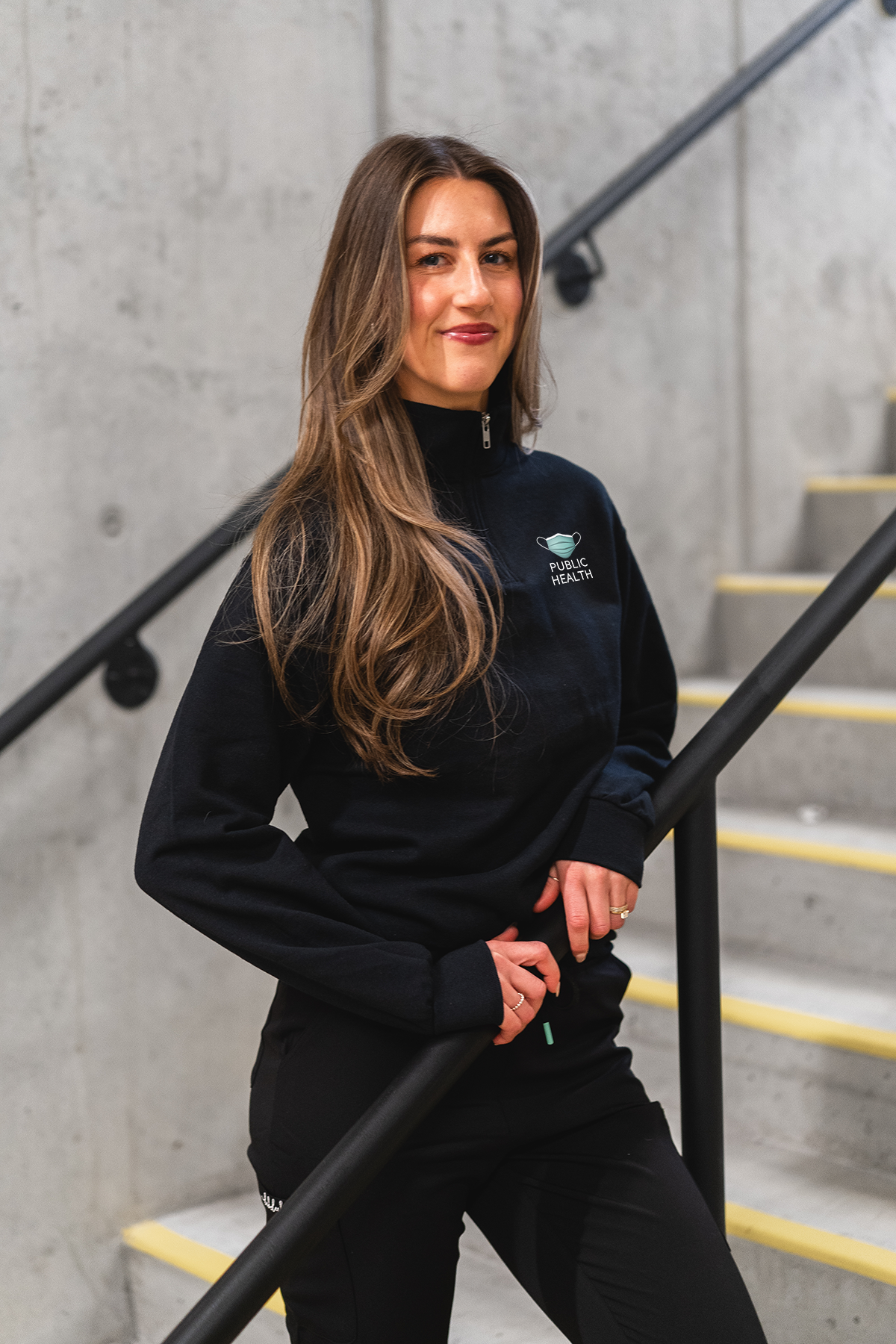 Emblem - Elevate 1/4 Zip Sweater - Lubdub Apparel