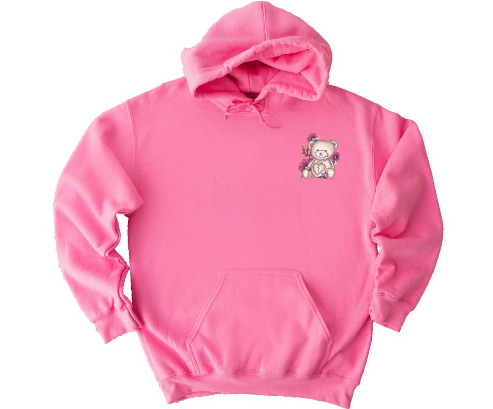 Floral Sketch - Everyday Hooded Sweatshirt