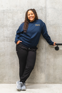 Wallflower - Pocketed Crew Sweatshirt