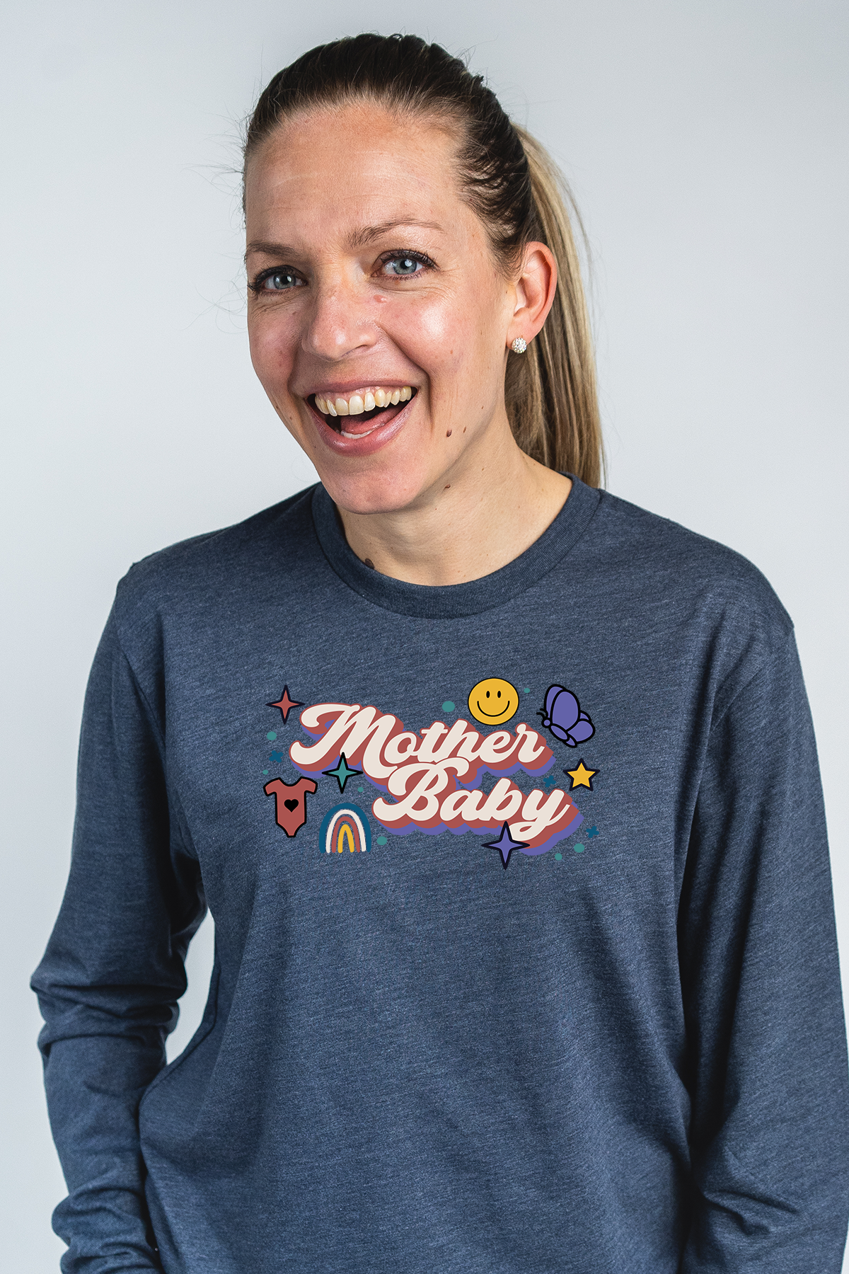 Mother Baby Retro - Long Sleeve